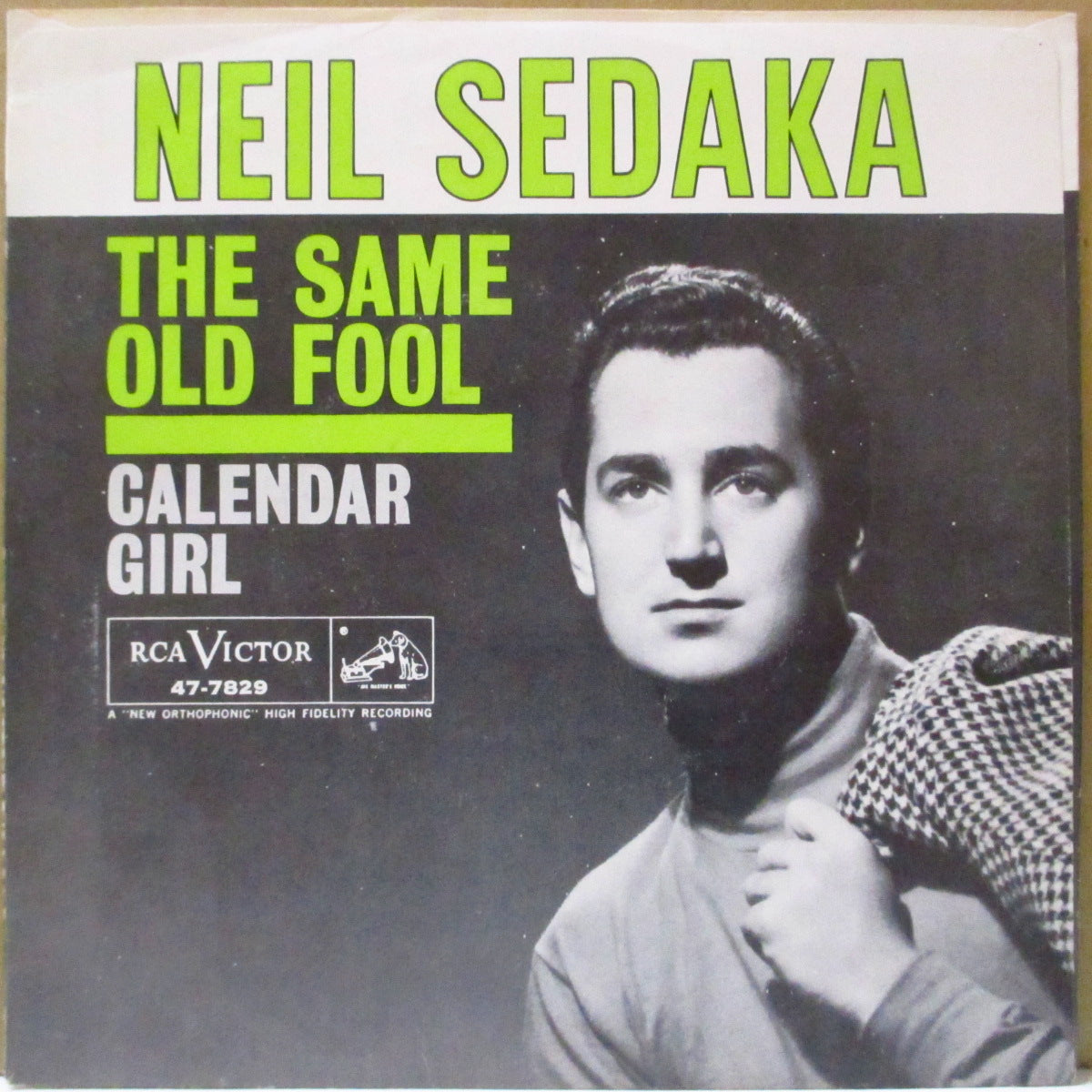 NEIL SEDAKA (ニール・セダカ) - Calendar Girl (US ジャケ付きオリジナル 7インチ) ティーンポップ大名曲