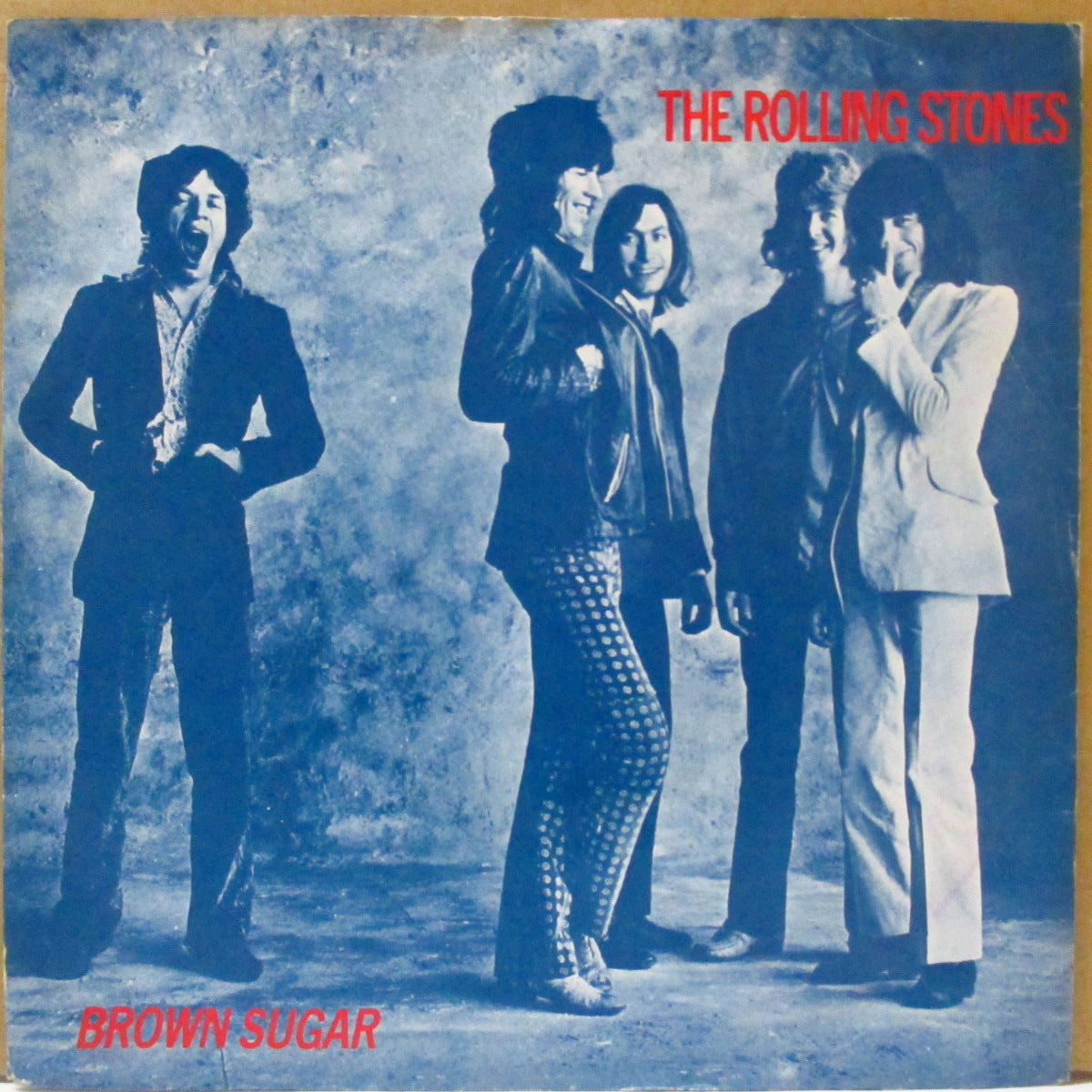 ROLLING STONES (ローリング・ストーンズ) - Brown Sugar (UK '84 再発「ラウンドセンター」 7インチ+別デザイン・マットソフト紙ジャケ)