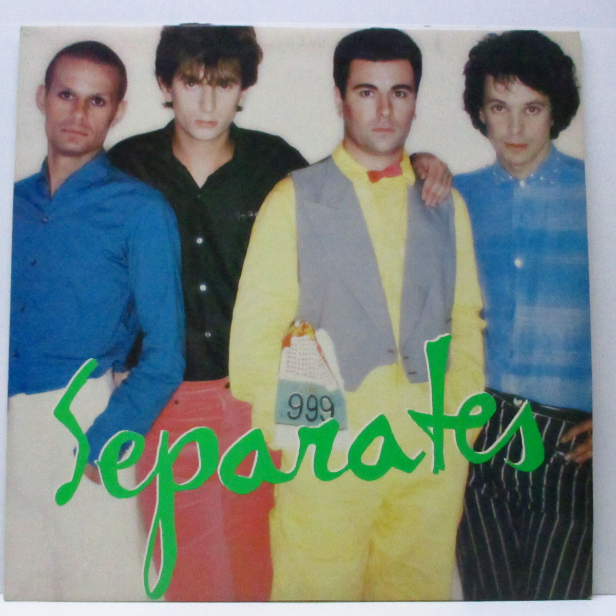 999 (ナイン・ナイン・ナイン) - Separates (UK オリジナル LP+インナー)'79年セカンド!