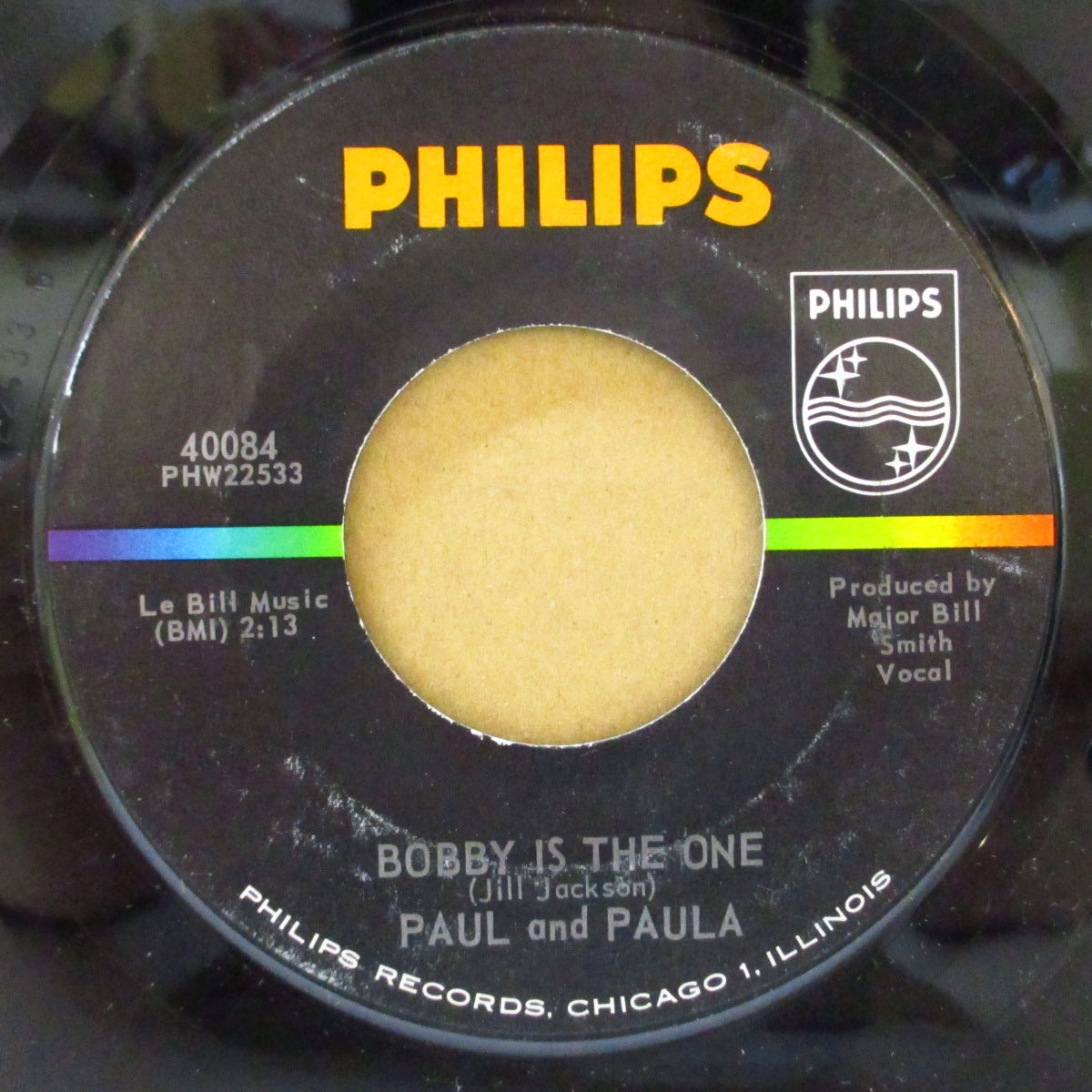 PAUL & PAULA (ポールとポーラ) - Hey Paula (US オリジナル 7インチ)「グローイングアップ」収録の青春恋愛バラッド!