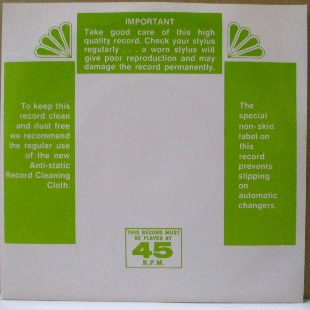 SUPERGRASS (スーパーグラス) - Man Size Rooster (UK '94 限定「ライムグリーンヴァイナル」 7インチ+光沢固紙片面ダイカットジャケ)