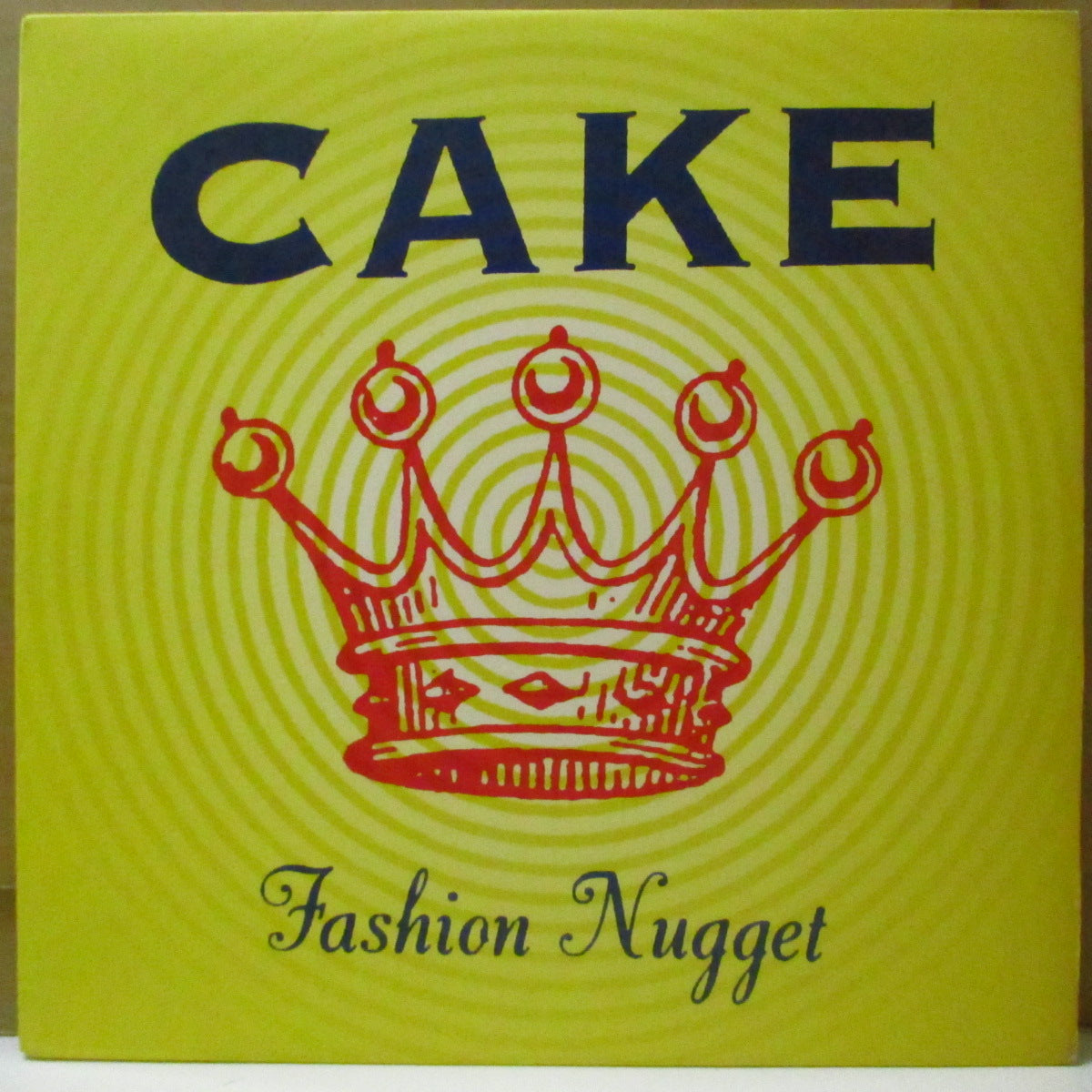 CAKE (ケイク) - Fashion Nugget (US オリジナル 「黒盤」LP