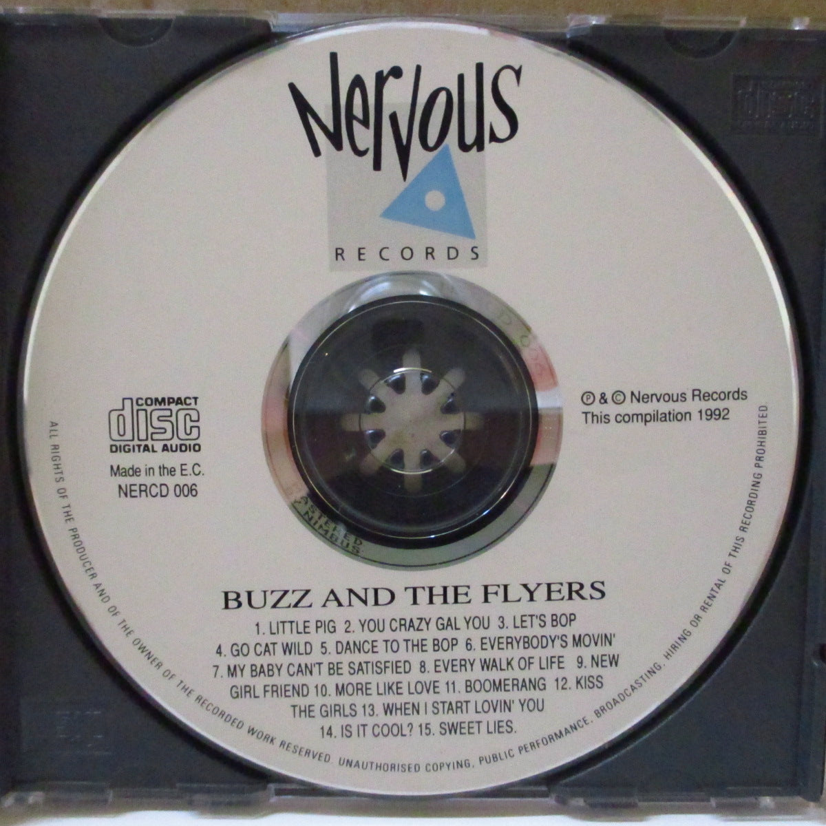 BUZZ & THE FLYERS (バズ&ザ・フライヤーズ) - Buzz & The Flyers (UK '02 再発 CD) '82年1stアルバム