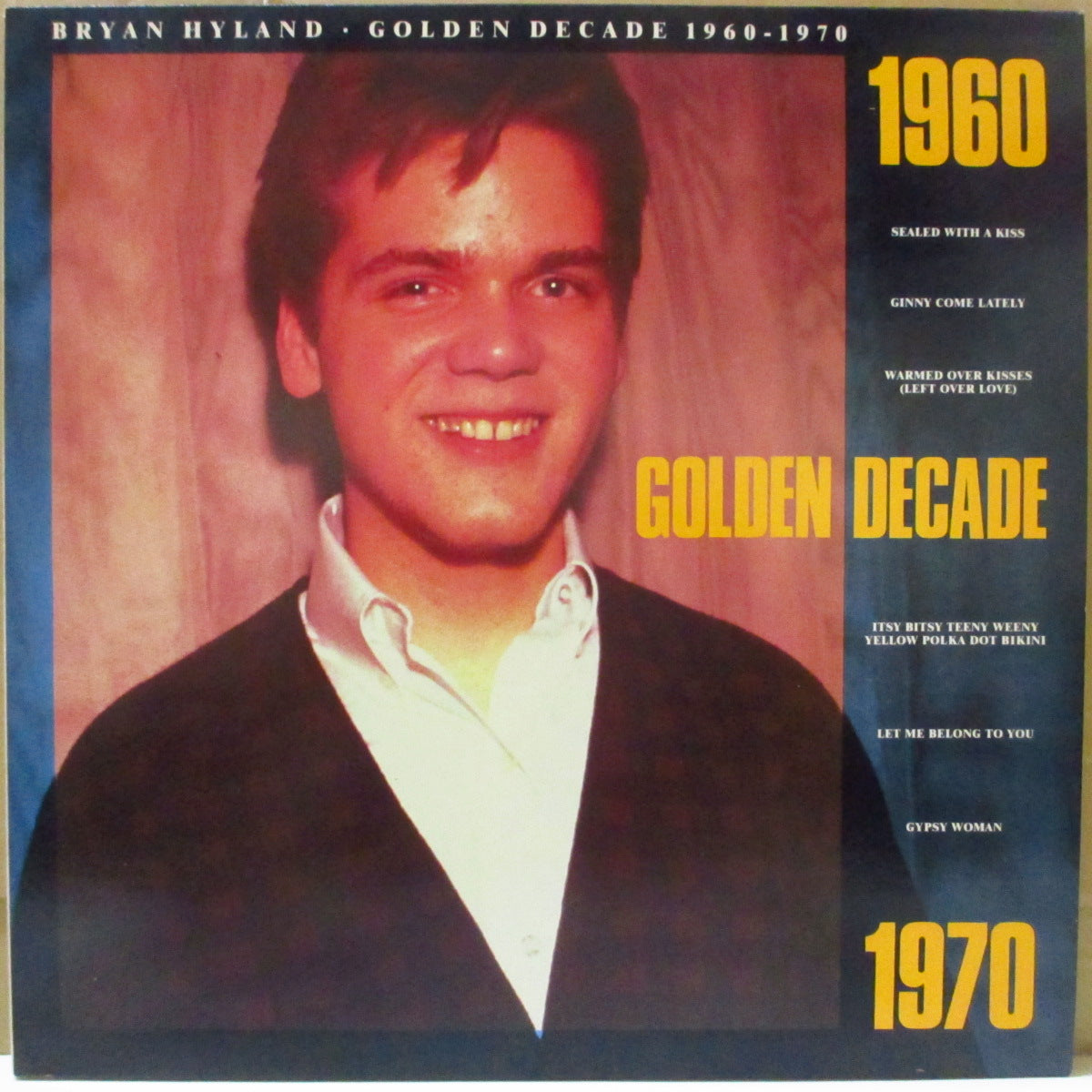 BRIAN HYLAND (ブライアン・ハイランド) - Golden Decade 1960 - 1970 (UK '88 オリジナル LP) オールタイム・ベスト全14曲