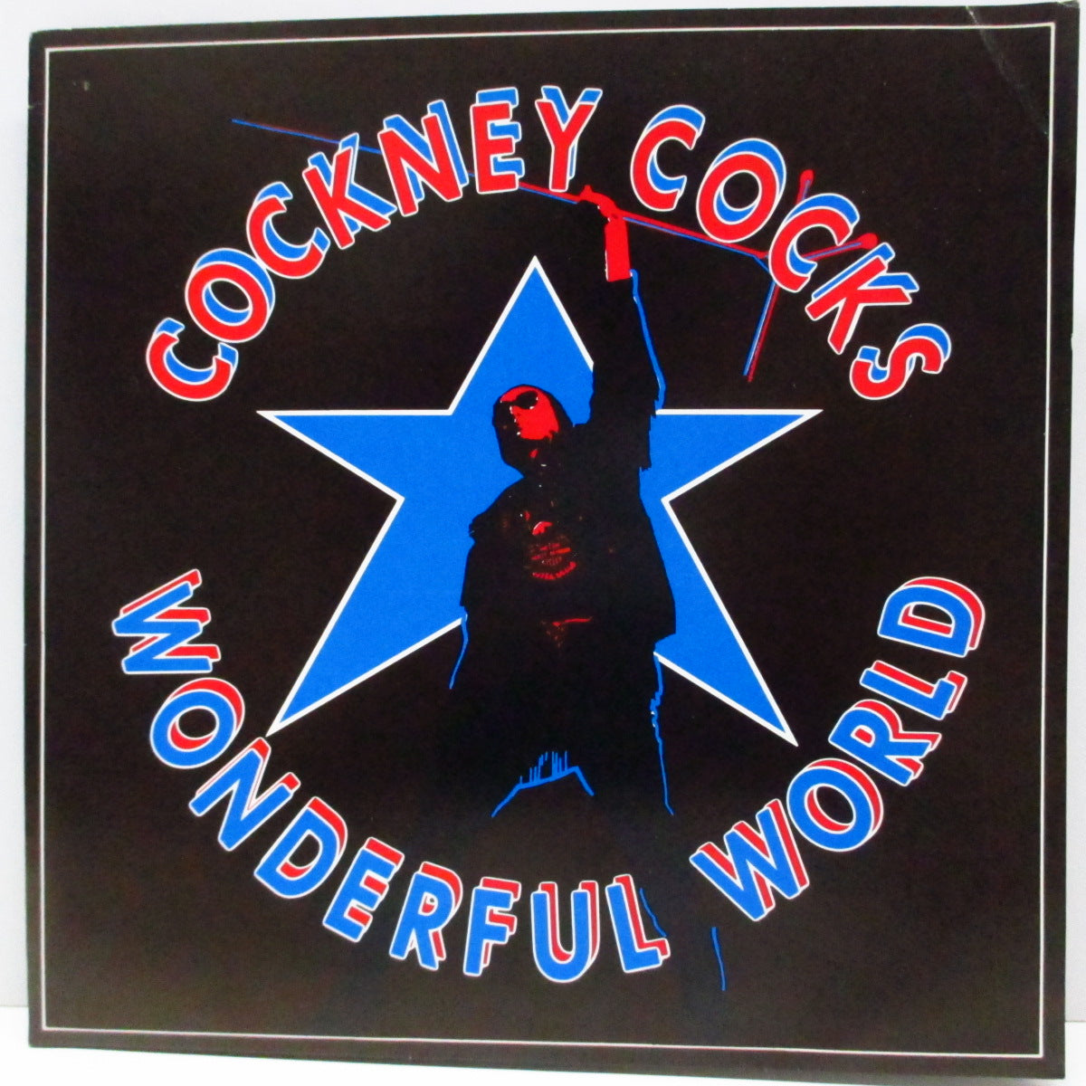 COCKNEY COCKS (コックニー・コックス) - Wonderful World / Strong Medicine (Japan オリジナル 7"+光沢固紙ジャケ) '89年サードシングル!