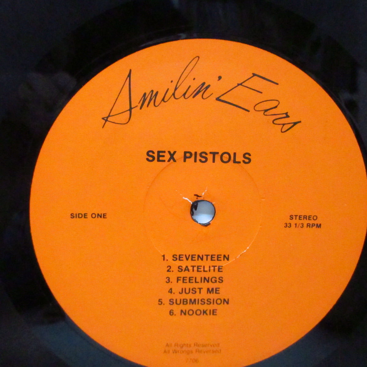 SEX PISTOLS (セックス・ピストルズ) - The Filth And The Fury (US 限定プレス LP) 「Spunk」のジャケ&タイトル違い!