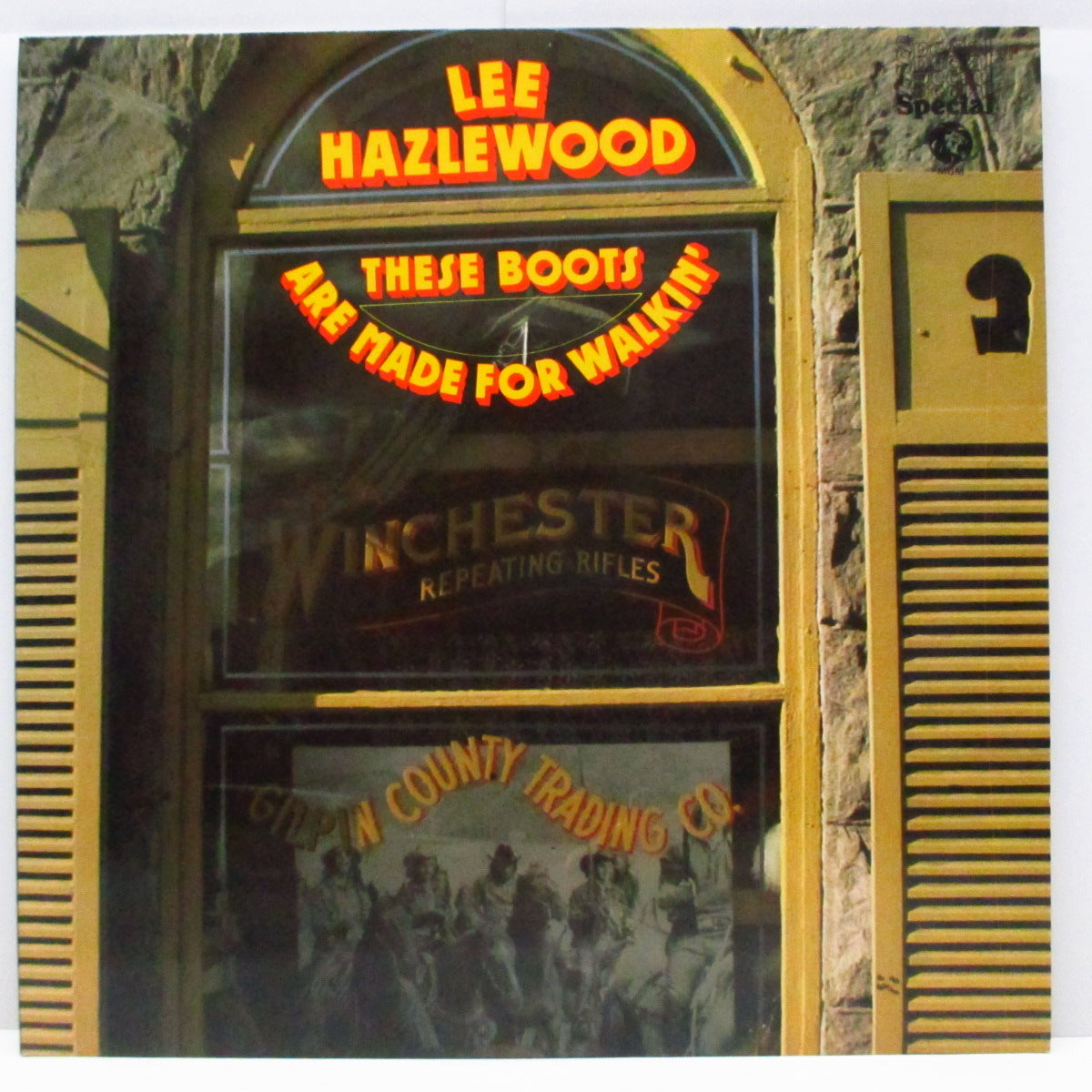 LEE HAZLEWOOD (リー・ヘイゼルウッド) - These Boots Are Made For Walkin' (UKオリジナル LP) MGM時代コンピレーション!