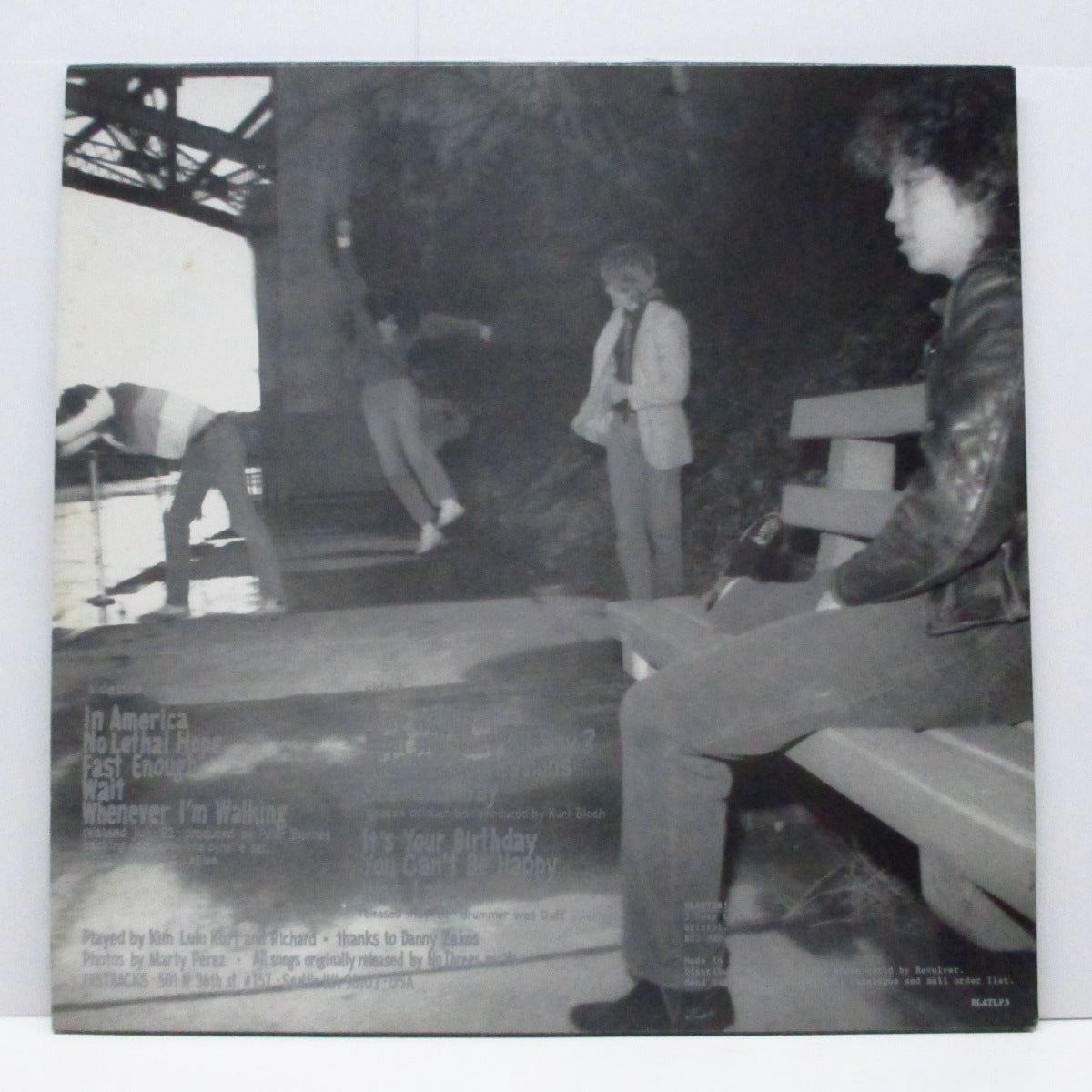 FASTBACKS (ファストバックス) - Never Fails, Never Works (UKオリジナル LP)