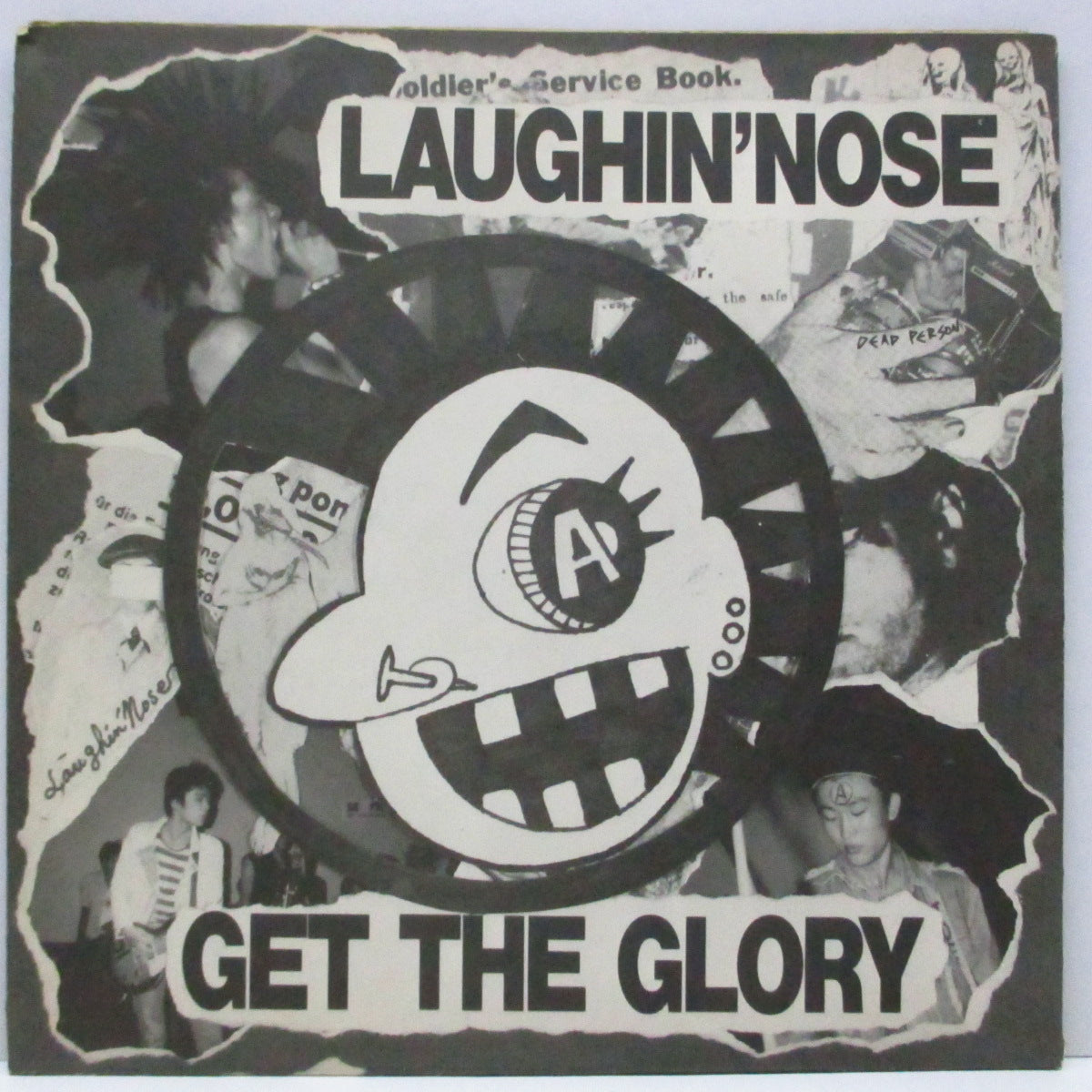 LAUGHIN’ NOSE (ラフィン・ノーズ) - Get The Glory (Japan 「1,000枚限定」オリジナル 7"+ポスタージャケ) '83年ファーストEP !
