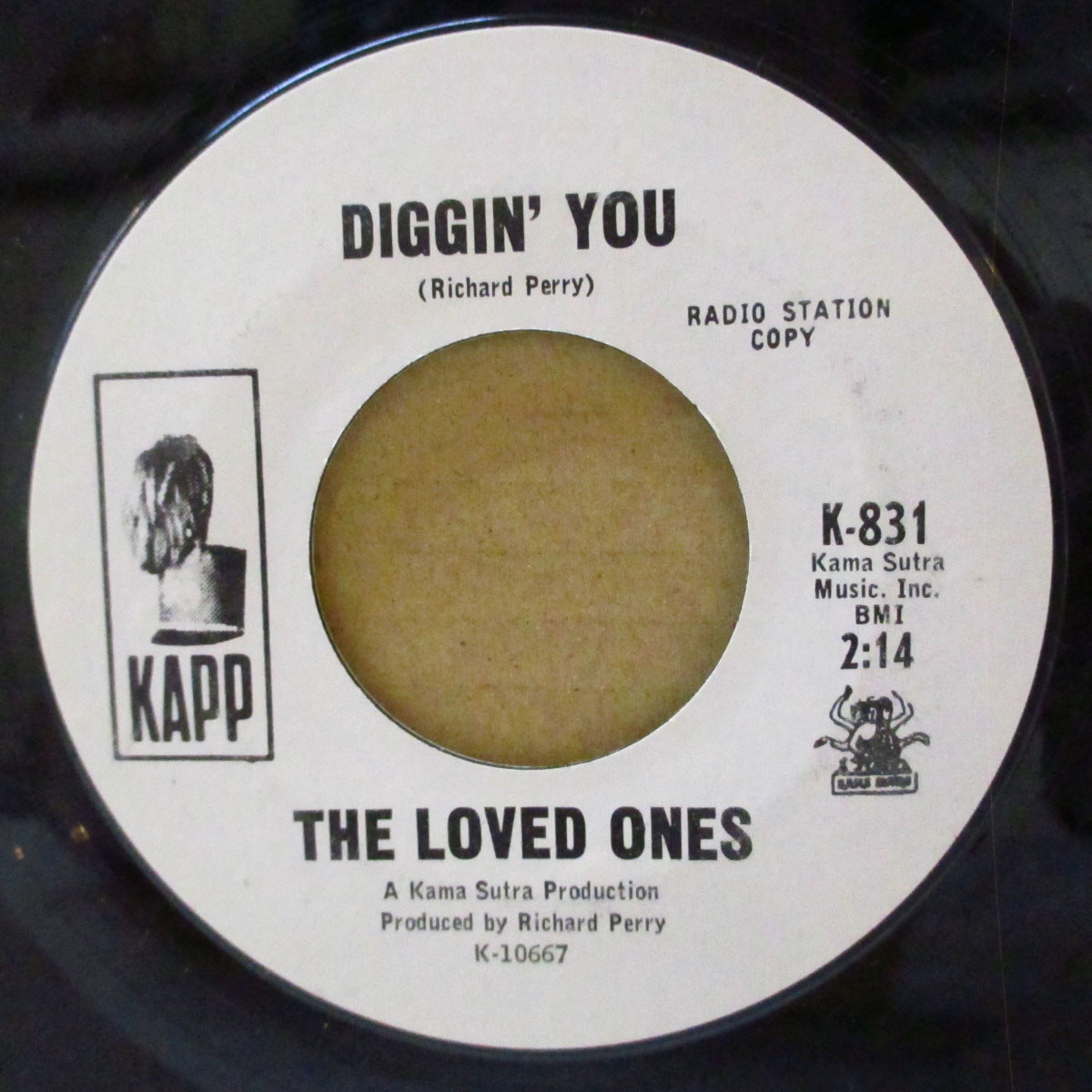 LOVED ONES, THE (ザ・ラブド・ワンズ) - It's Not Gonna Take Too Long (US '67 プロモ・白ラベ7インチ)カマストラ社Prod スロウ・ソフト・ロック!