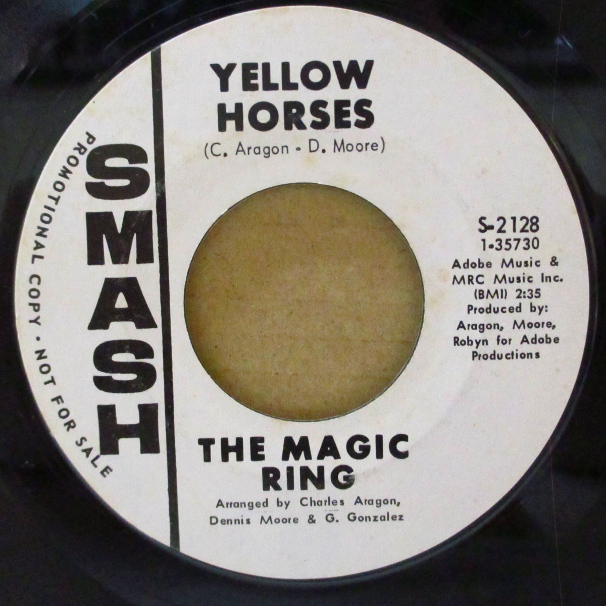 MAGIC RING, THE = The Hobbits (ザ・マジック・リング = ザ・ホビッツ) - Frodo Lives (US '67 プロモ・白ラベ7インチ+カンパニースリーブ)哀愁美メロ・ソフト・サイケ・ロック!