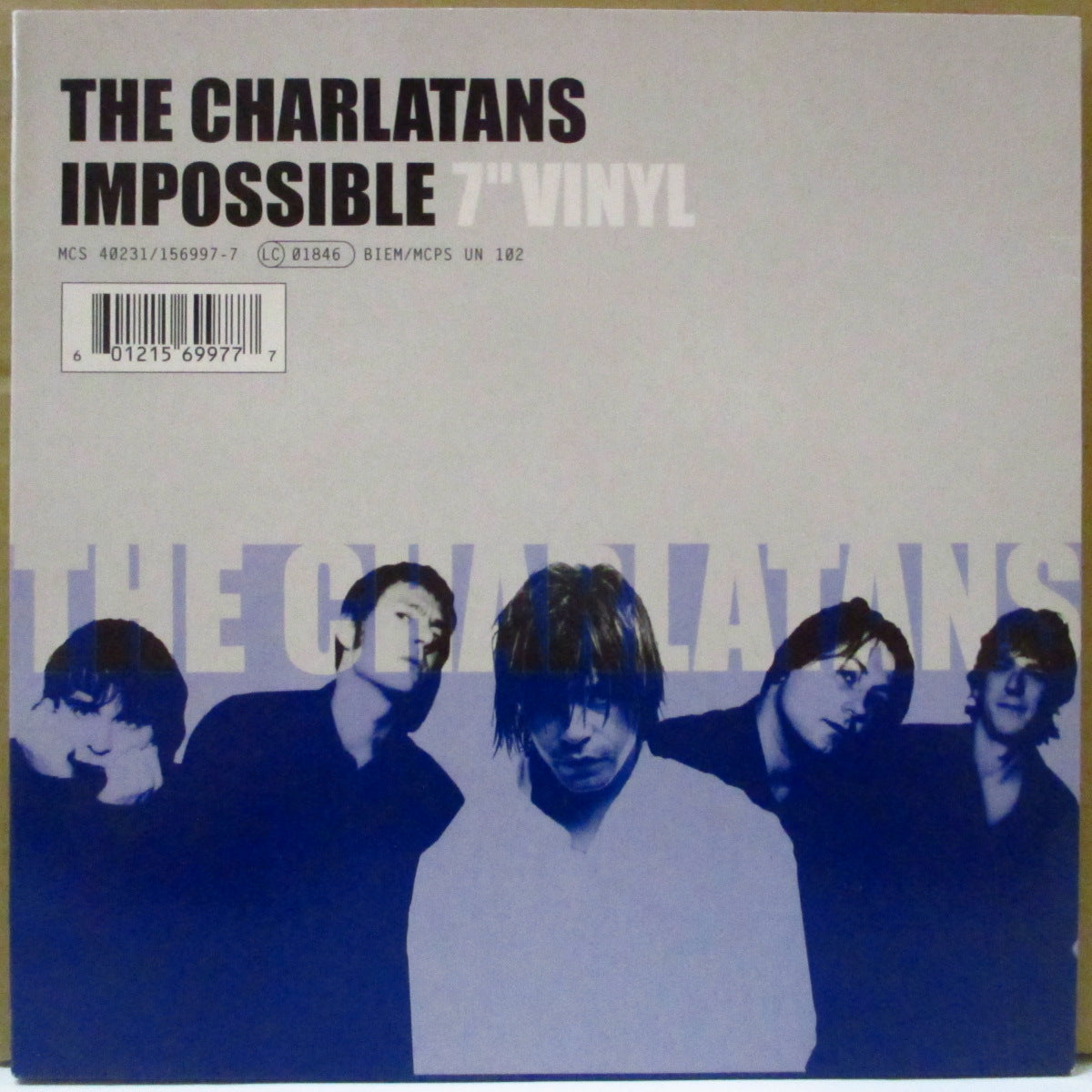 CHARLATANS, THE (ザ・シャーラタンズ) - Impossible (EU オリジナル 7インチ+光沢固紙ジャケ)