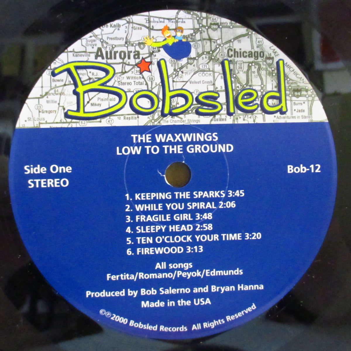 WAXWINGS, THE (ザ・ワックスウイングス) - Low To The Ground (US オリジナル180グラム重量 LP+インナー, サイン入りポスター) '00年1stアルバム