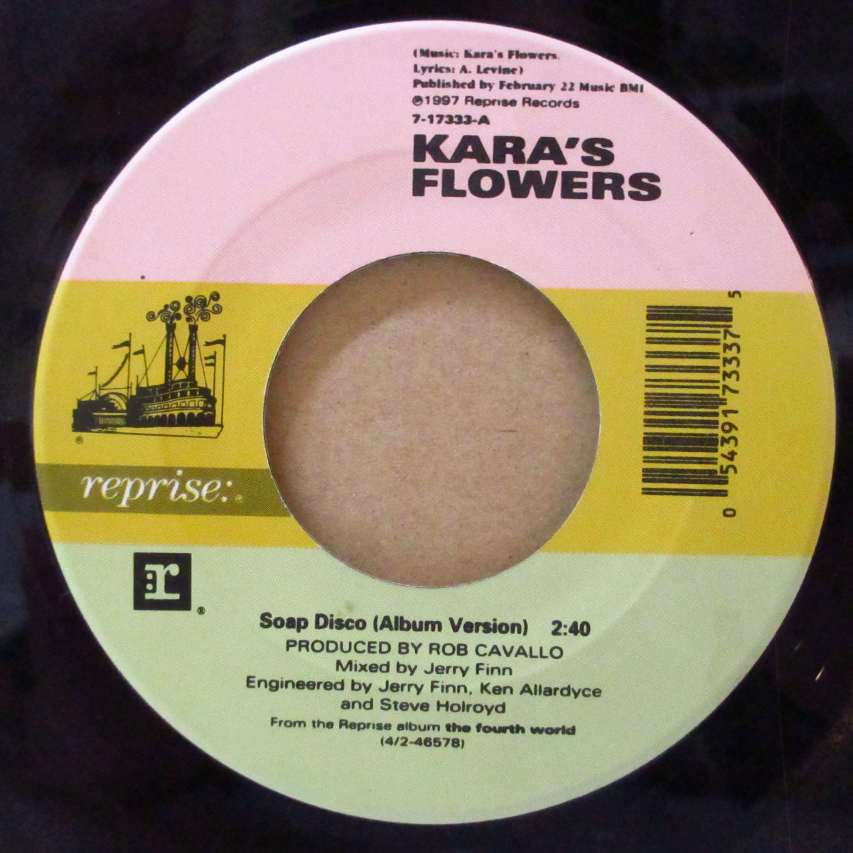 KARA'S FLOWERS (カーラズ・フラワーズ) - Soap Disco (US '97 オリジナル「ジュークボックス」 7インチ)