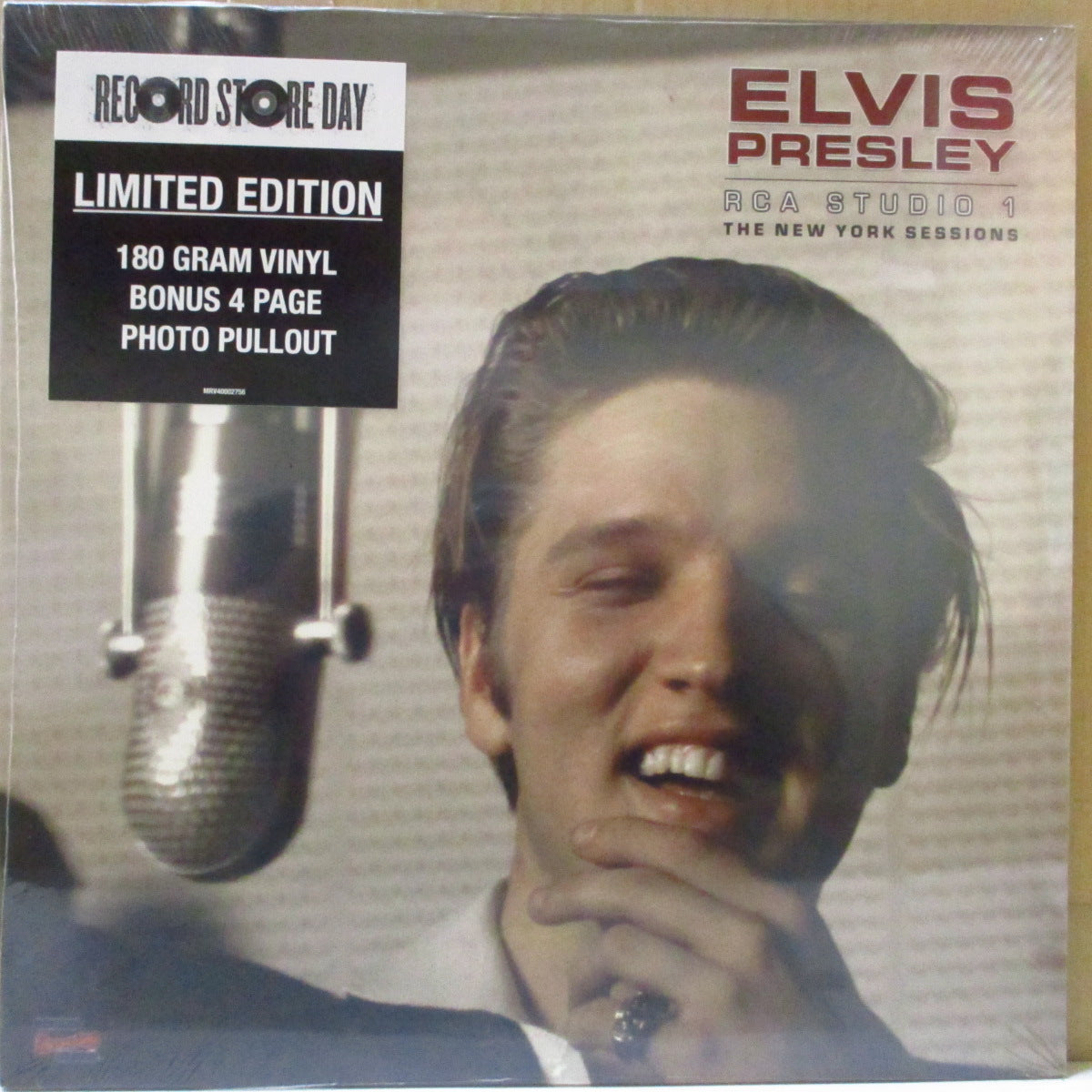 ELVIS PRESLEY (エルヴィス・プレスリー) - RCA Studio 1 The New York Sessions (EU '18 レコードストア・デイ限定 180g LP/New 廃盤) コレクタブル!