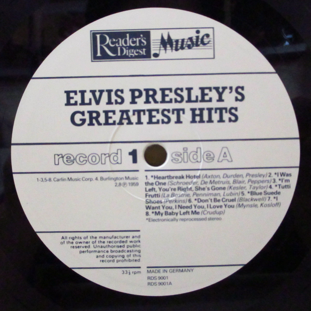 ELVIS PRESLEY (エルヴィス・プレスリー) - Greatest Hits (UK 流通オリジナル「白ラベ」LPx6枚組ボックス・セット+ブックレット)リーダーズ・ダイジェスト社編集ベスト