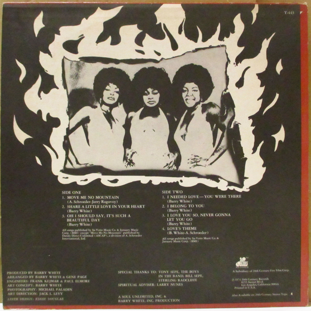LOVE UNLIMITED (ラヴ・アンリミテッド) - In Heat (US '74 オリジナル・ステレオ LP)甘茶女子ソウル・トリオ名作サード・アルバム!