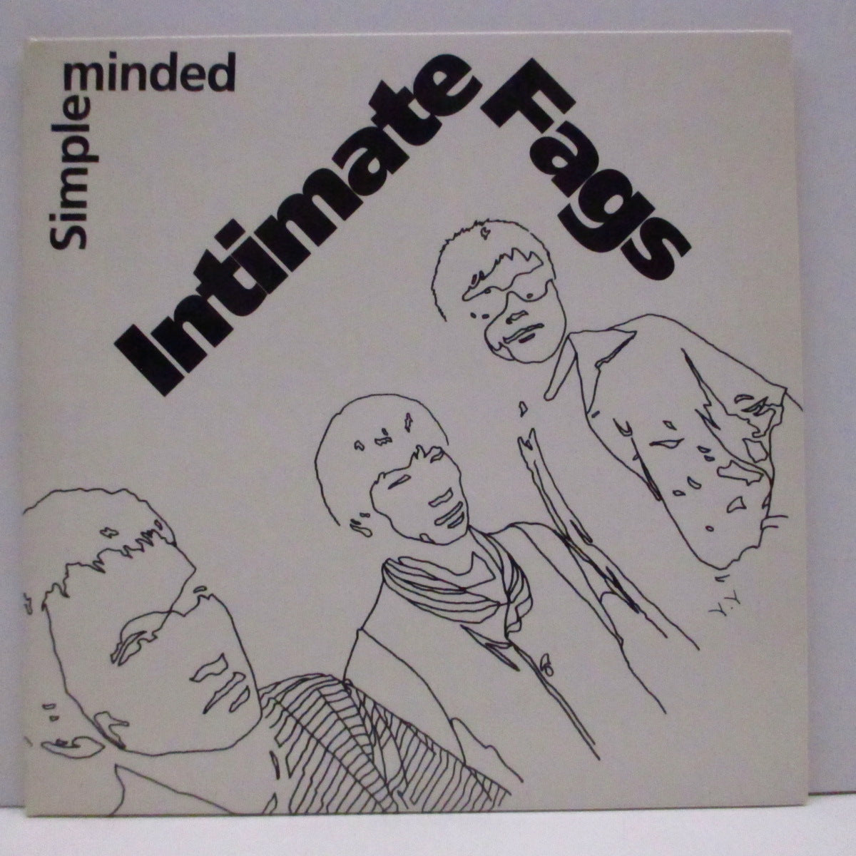 INTIMATE FAGS (インティメイト・ファグス) - Simple Minded (Dutch '99 オリジナル 7"/ 光沢固紙ジャケ「廃盤 New」)