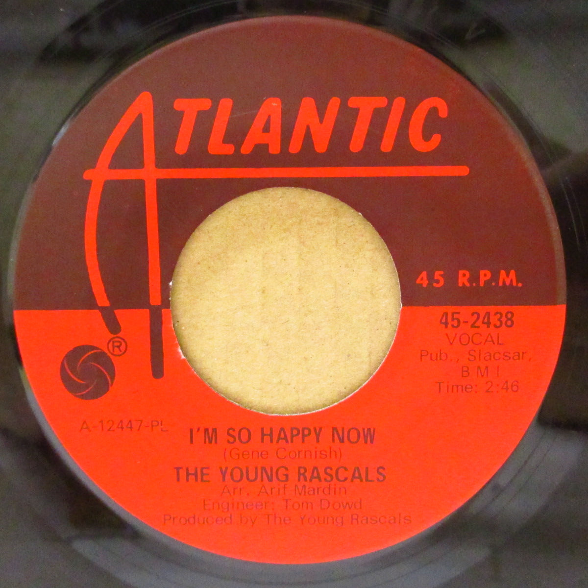RASCALS (YOUNG), THE (ザ・ヤング・ラスカルズ) - How Can I Be Sure (US '67 オリジナル 7インチ)ダスティ・スプリングフィールドのカバー原曲で有名な極上美メロ・ソフト・ポップ!