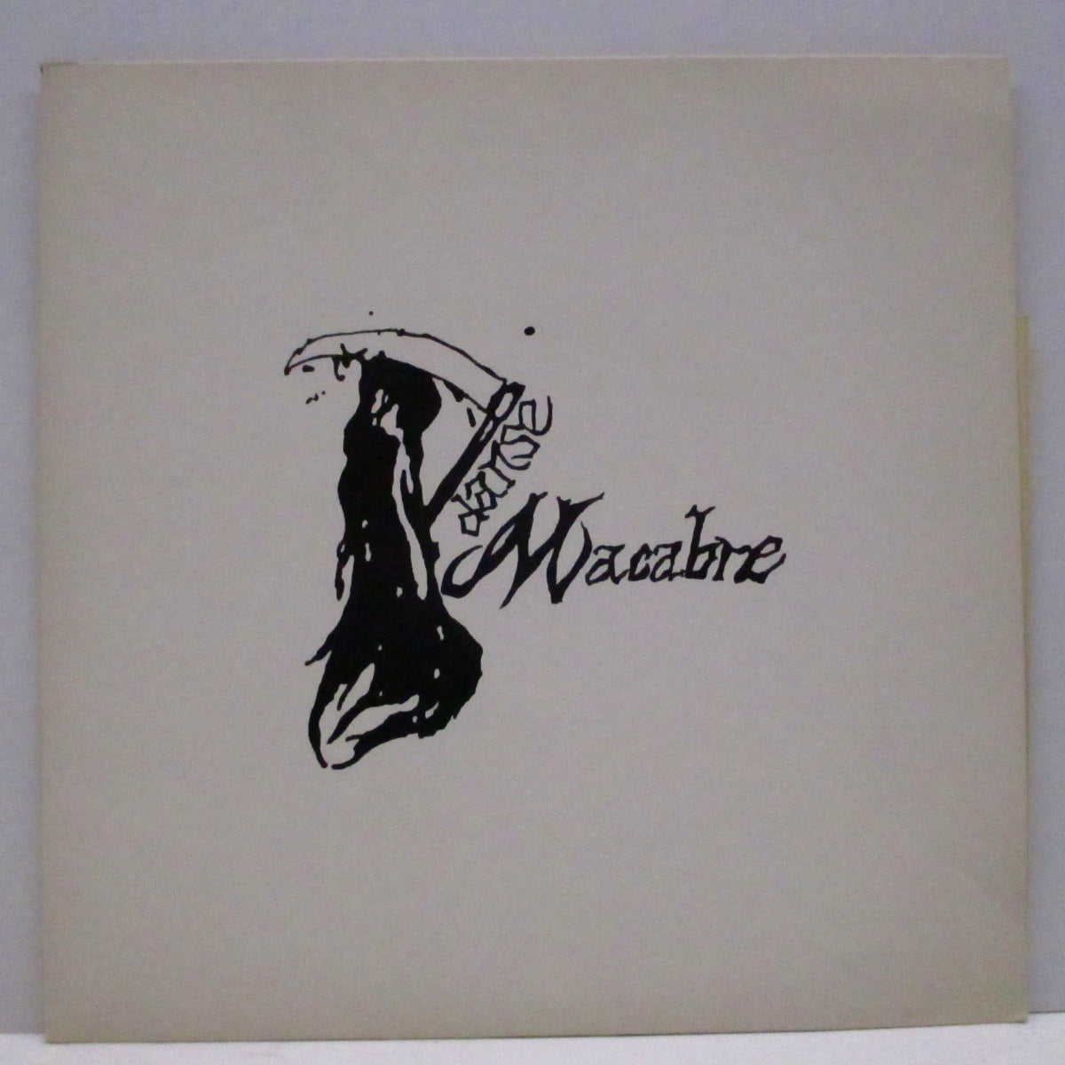 DANSE MACABRE (ダンス・マカブラ) - Think About Death +2 (Japan '88 オリジナル3曲入り 7"/光沢固紙ジャケ)