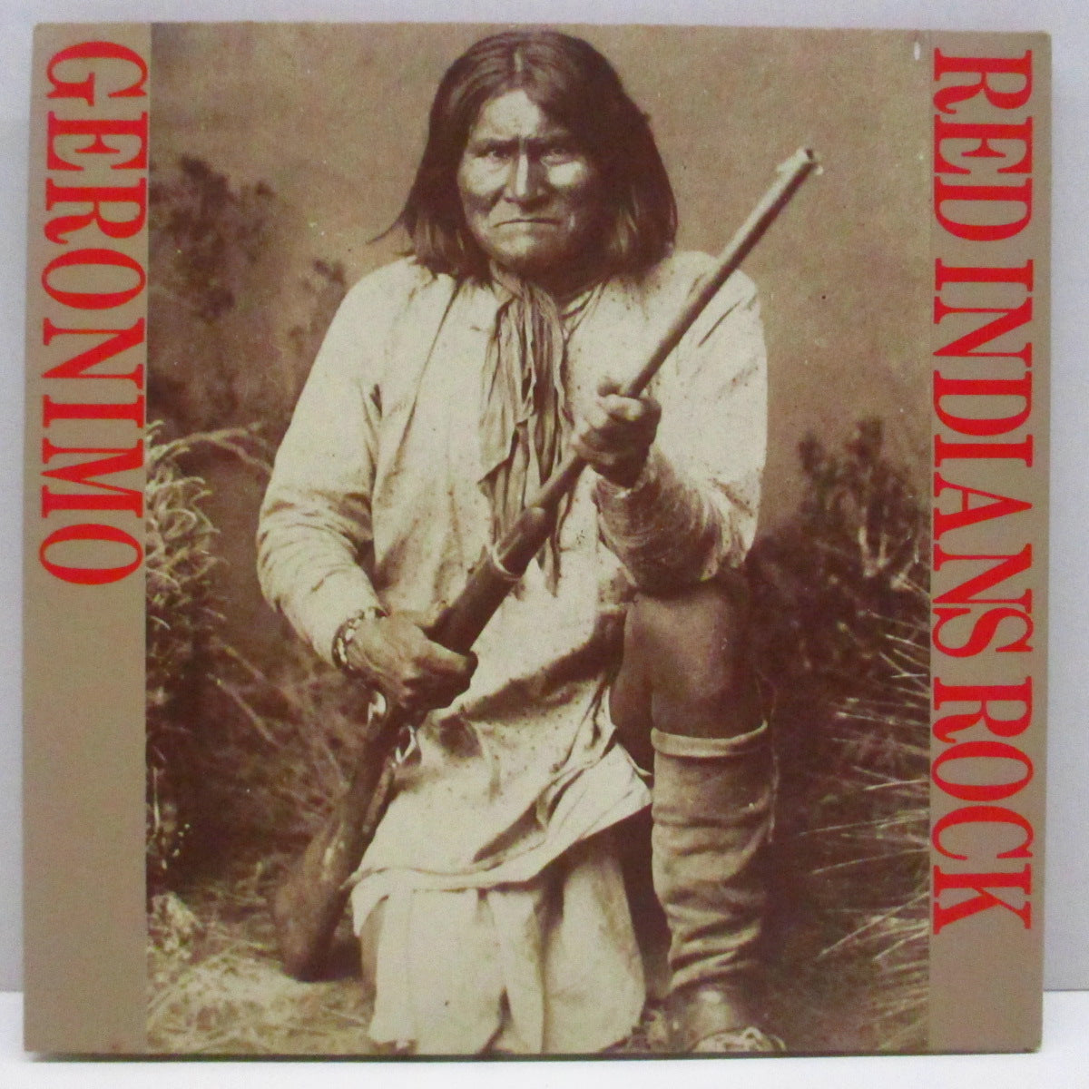 GASTUNK (ガスタンク) - Geronimo (Japan '86 オリジナル 7"/初回見開きジャケ)