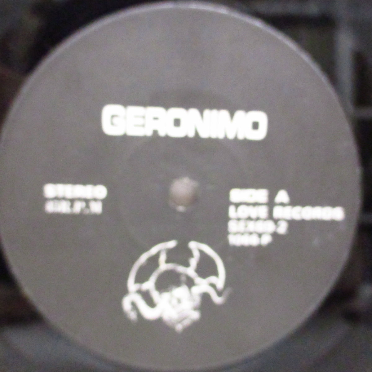 GASTUNK (ガスタンク) - Geronimo (Japan '86 オリジナル 7"/初回見開きジャケ)