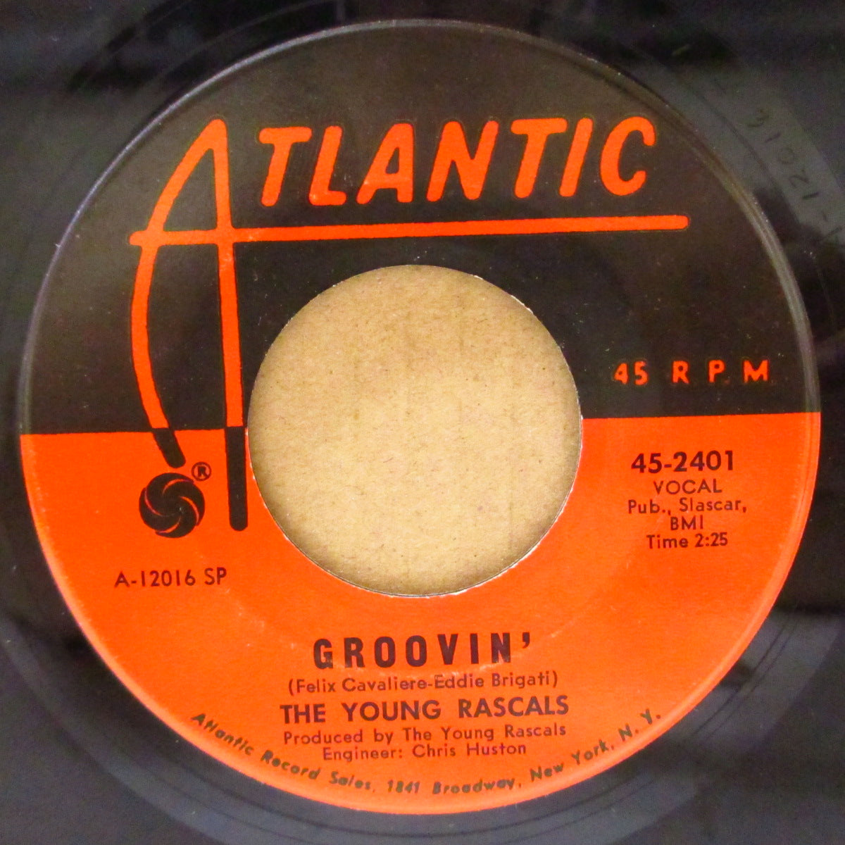 RASCALS (YOUNG), THE (ザ・ヤング・ラスカルズ) - Groovin' / Sueno (US '67 オリジナル 7インチ)全米1位大名曲!