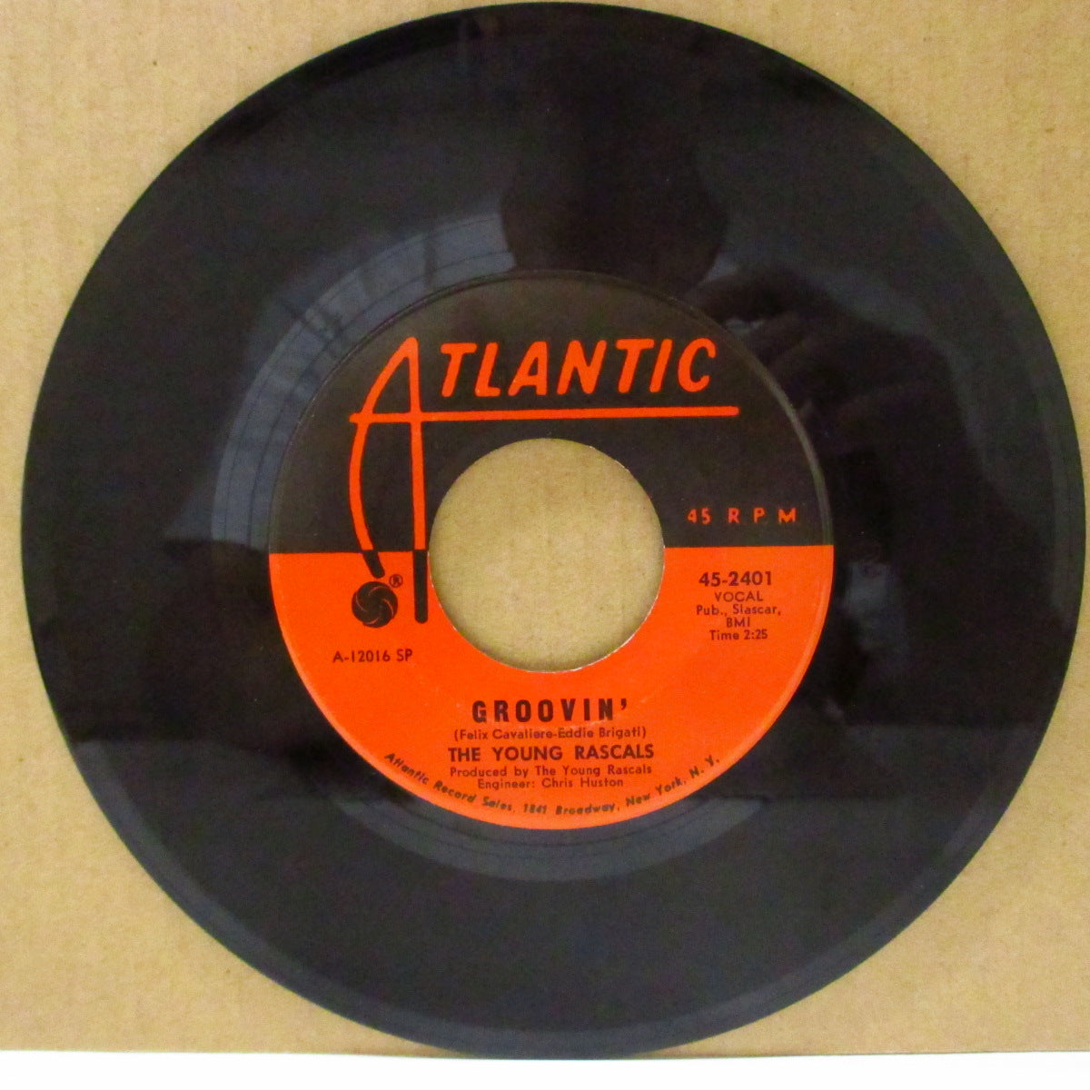 RASCALS (YOUNG), THE (ザ・ヤング・ラスカルズ) - Groovin' / Sueno (US '67 オリジナル 7インチ)全米1位大名曲!