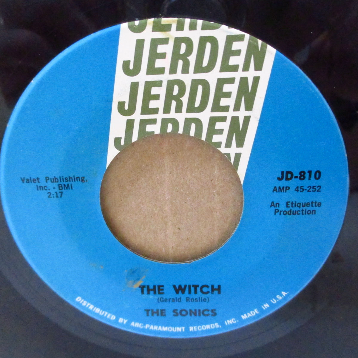 SONICS, THE (ザ・ソニックス) - The Witch (US '66 Jerden 社再発B面