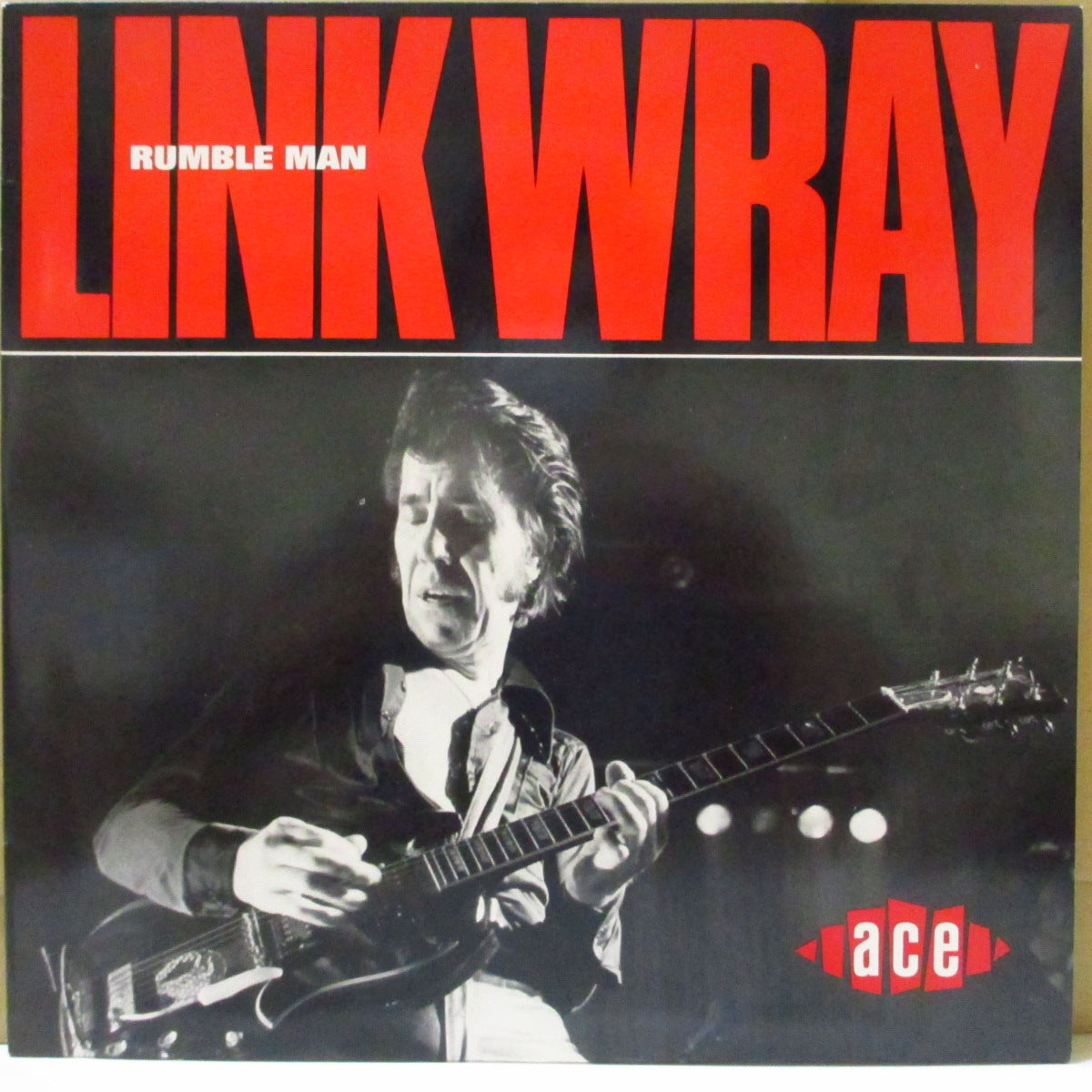 値下げしました。 RUMBLE ８９年〜９６年 LINK WRAY (リンク・レイ) - Rumble Man (UK '89 オリジナル・ステレオ