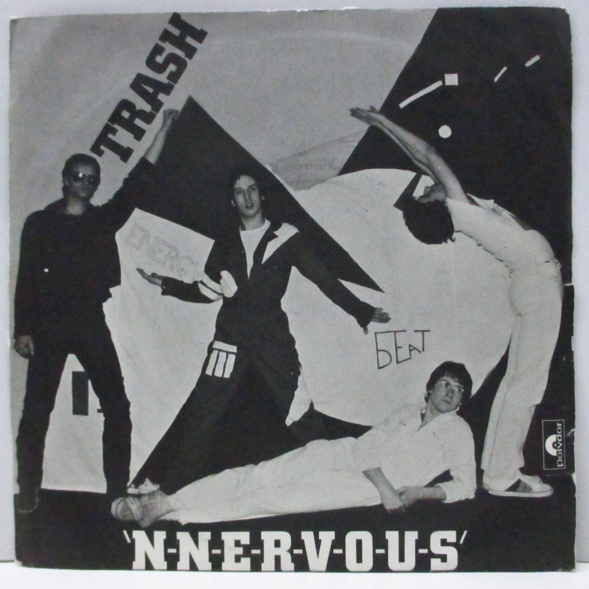 TRASH (トラッシュ) - N-n-e-r-v-o-u-s / Page Three (UK オリジナル 7"/マットソフト紙折り返しジャケ) '78年セカンド&ラスト!