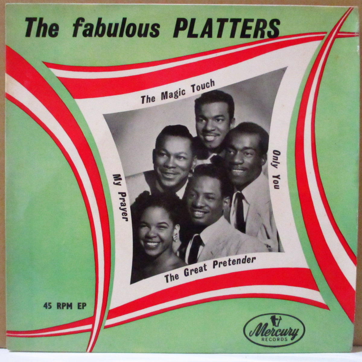 PLATTERS (ザ・プラターズ) - The Fabulous Platters (UK '56 オリジナル 4曲入り7インチEP)