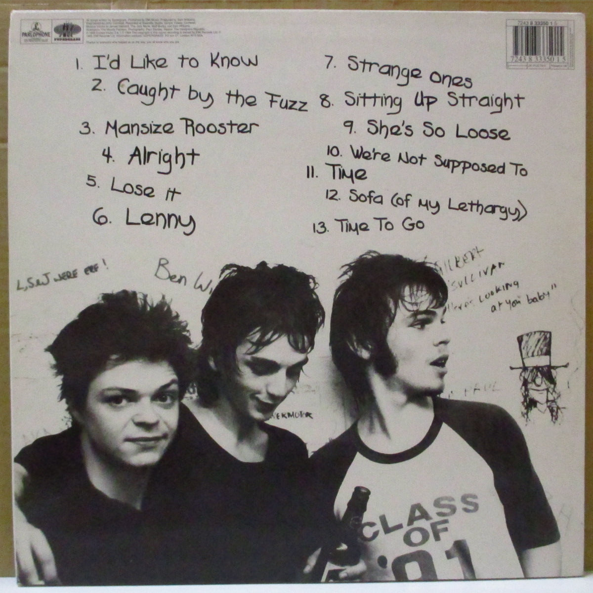 SUPERGRASS (スーパーグラス) - I Should Coco (UK オリジナル LP+インナー) '95年1stアルバム