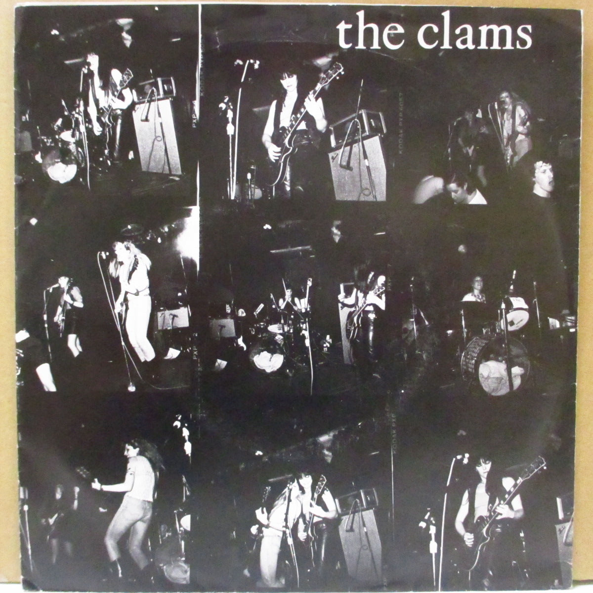 CLAMS, THE (ザ・クラムス) - Train Song (US オリジナル 7インチ+光沢ソフト紙ジャケ) '87年シングル