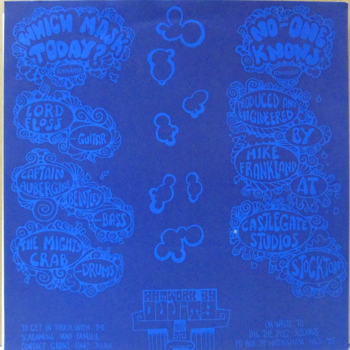 SCREAMING MAD, THE (ザ・スクリーミング・マッド) - No-One Knows (UK 300枚限定 7インチ+マット固紙ジャケ) '98年シングル