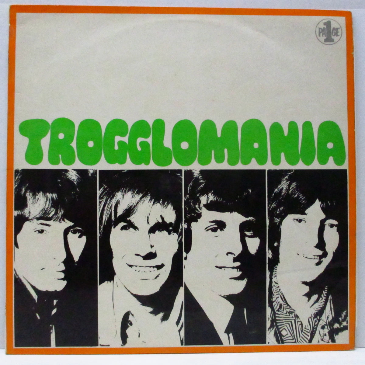TROGGS (トロッグス) - Trogglomania (UK オリジナル「モノラル」LP/表面コーティング三面折り返ジャケ) ペイジワン社期サンプラー!