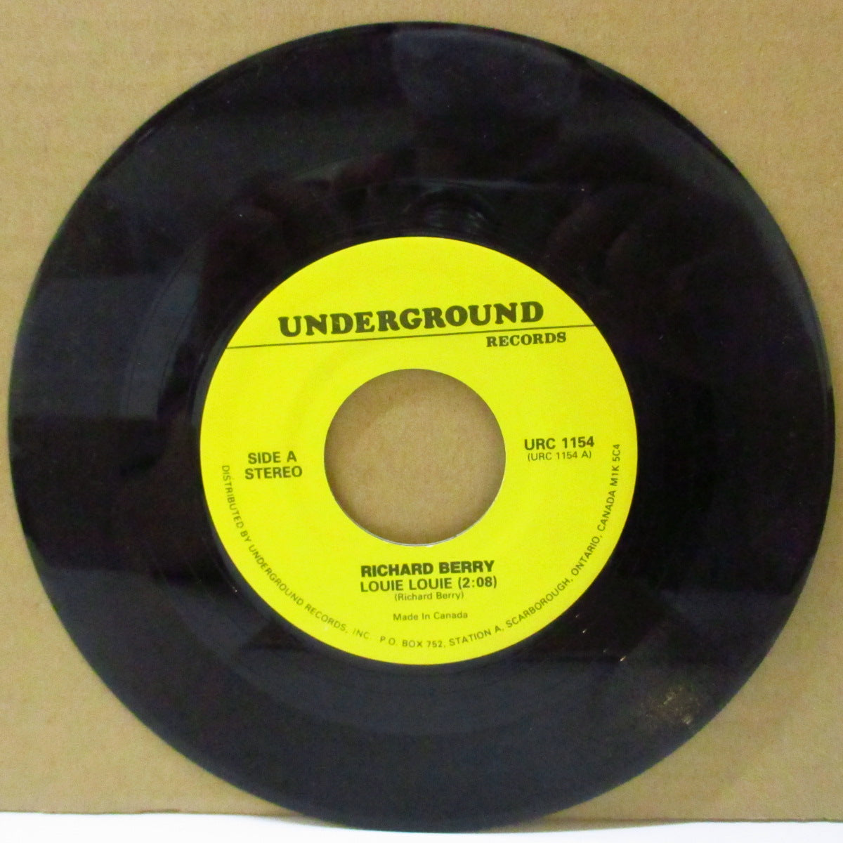 RICHARD BERRY / THE BERMUDAS (リチャード・ベリー / ザ・バミューダス) - Louie Louie / Donnie (US 70's 再発カップリング7インチ) R&B大名曲とティーンバラッド