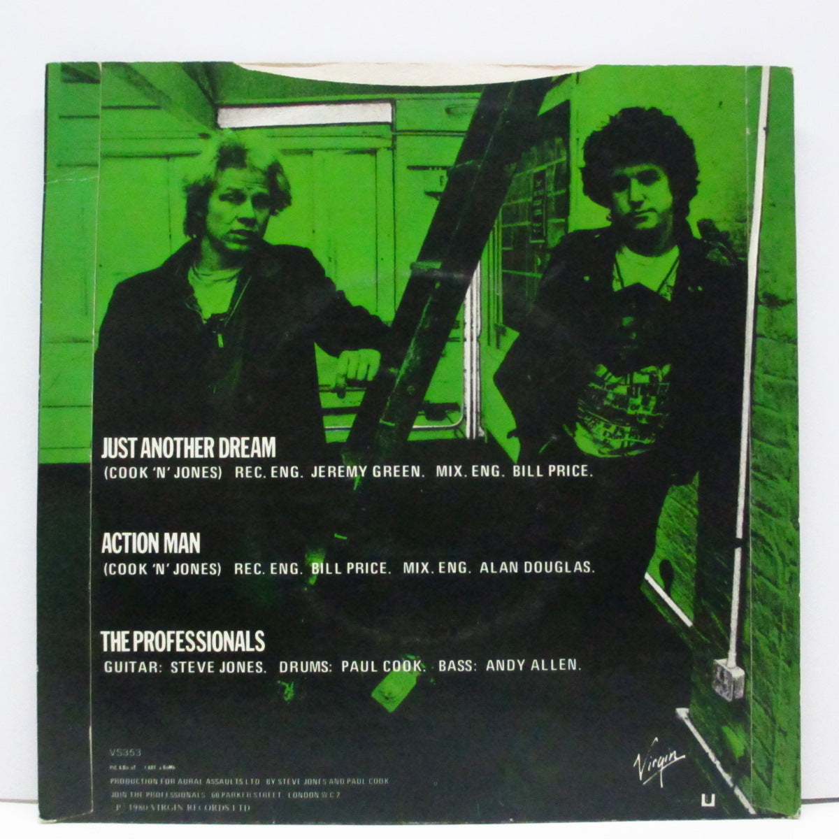 PROFESSIONALS, THE (ザ ・プロフェッショナルズ) - Just Another Dream (UK オリジナル 7"+光沢固紙折り返しジャケ)