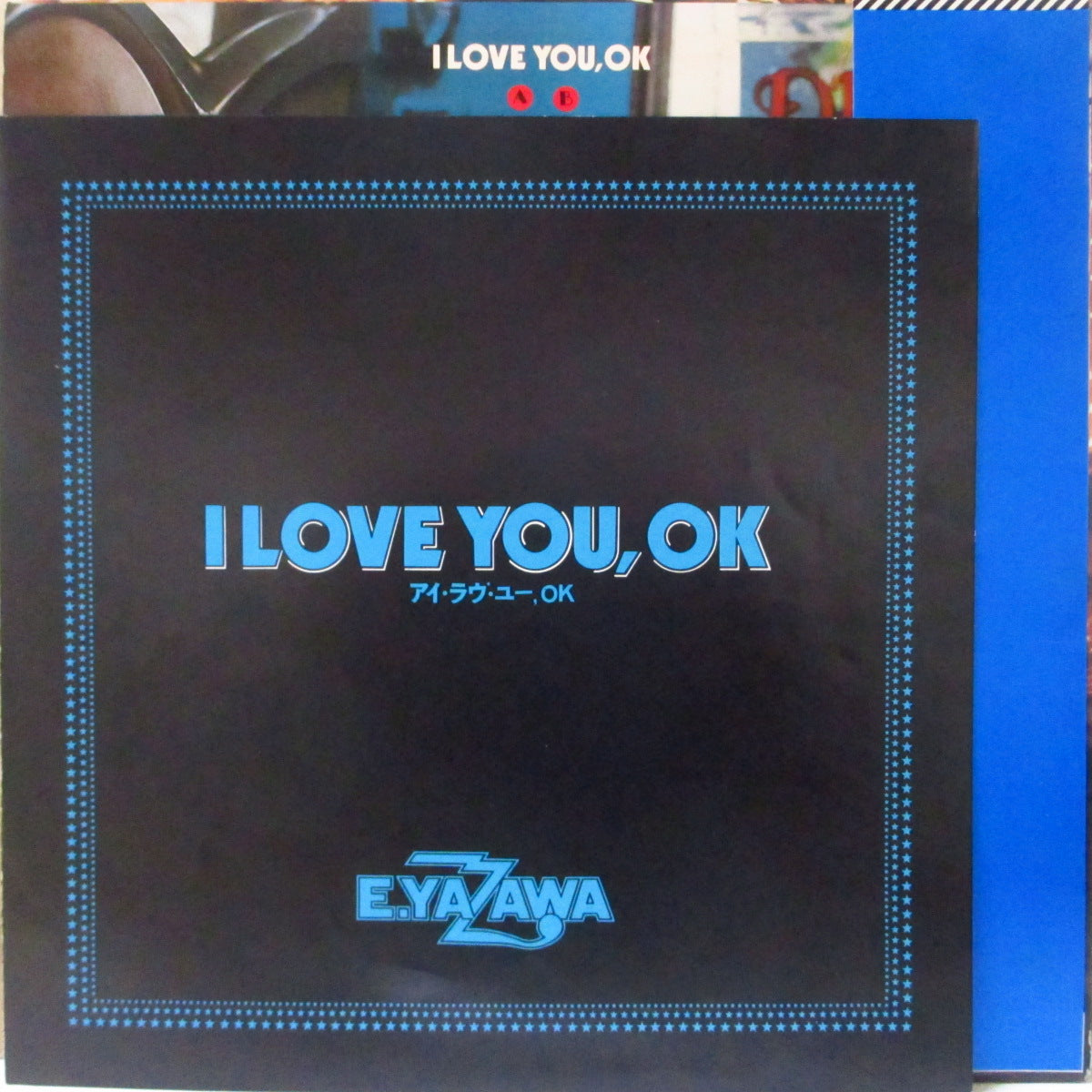 矢沢 永吉 (Eikichi Yazawa) - I Love You, OK (Japan オリジナル LP+帯, インサート)