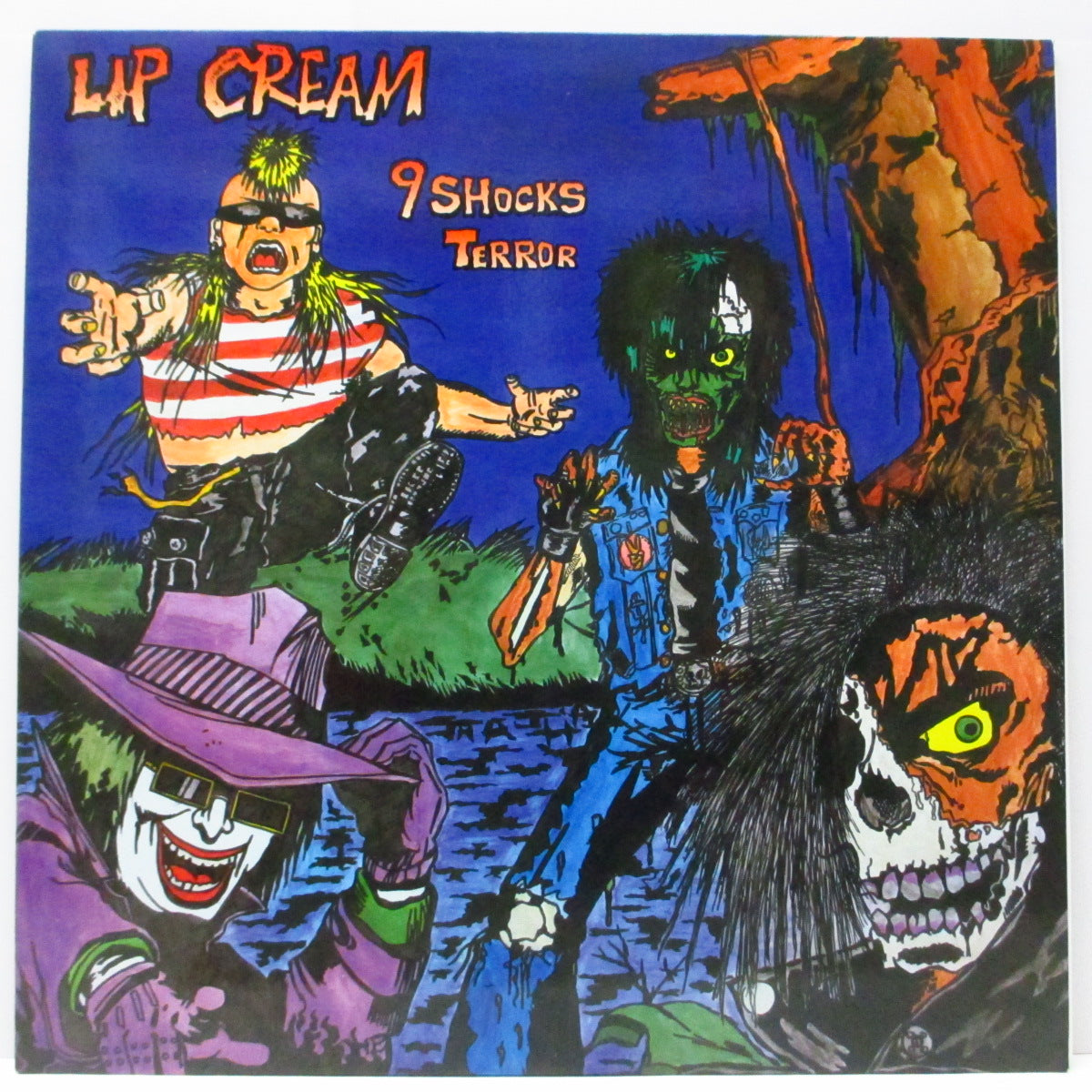 LIP CREAM 9 SHOCKS TERROR レコード LIPCREAM (リップクリーム) - 9 Shocks Terror (Japan 初回