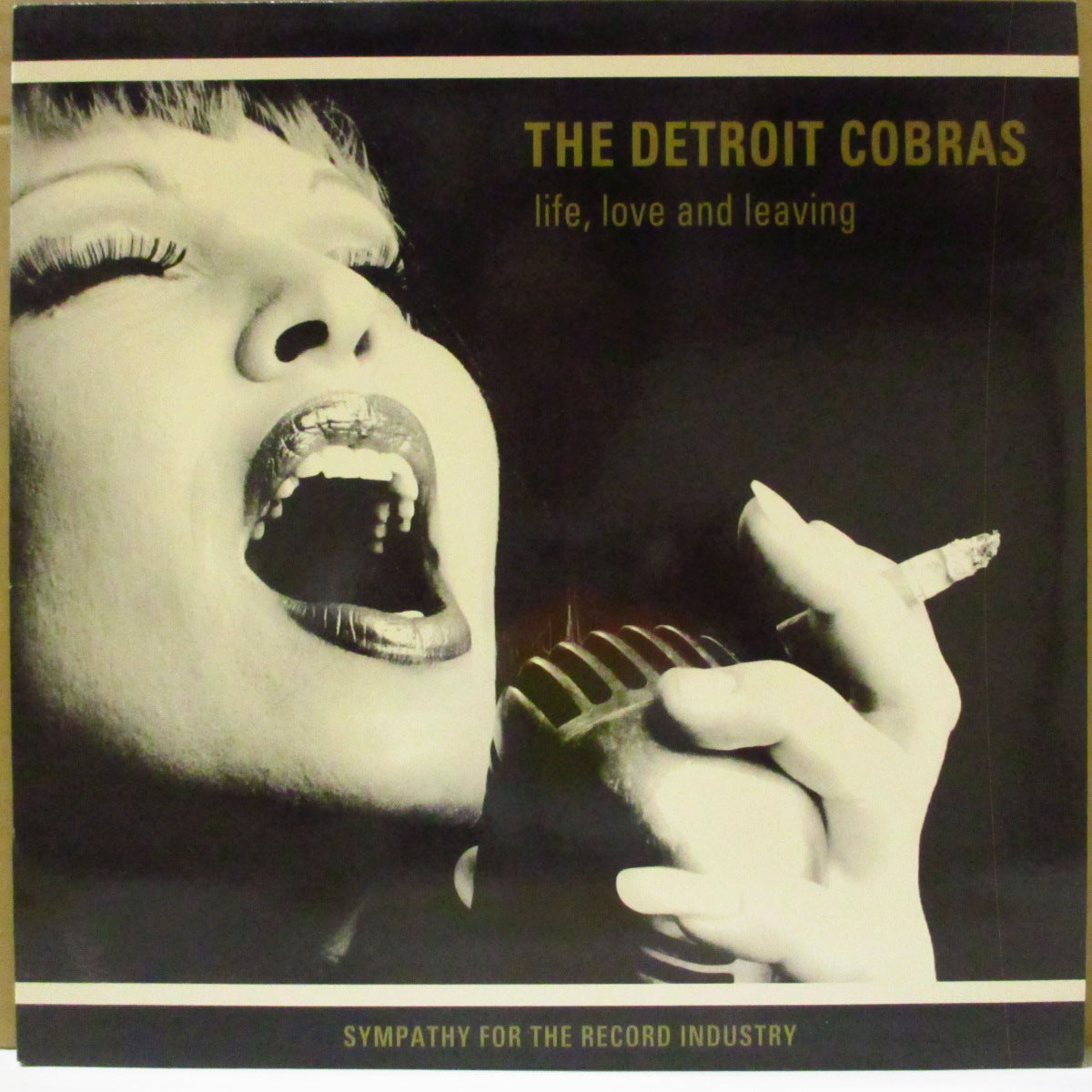 DETROIT COBRAS, THE (ザ・デトロイト・コブラス) - Life, Love And Leaving (US オリジナル「黒盤」LP) '01年2ndアルバム
