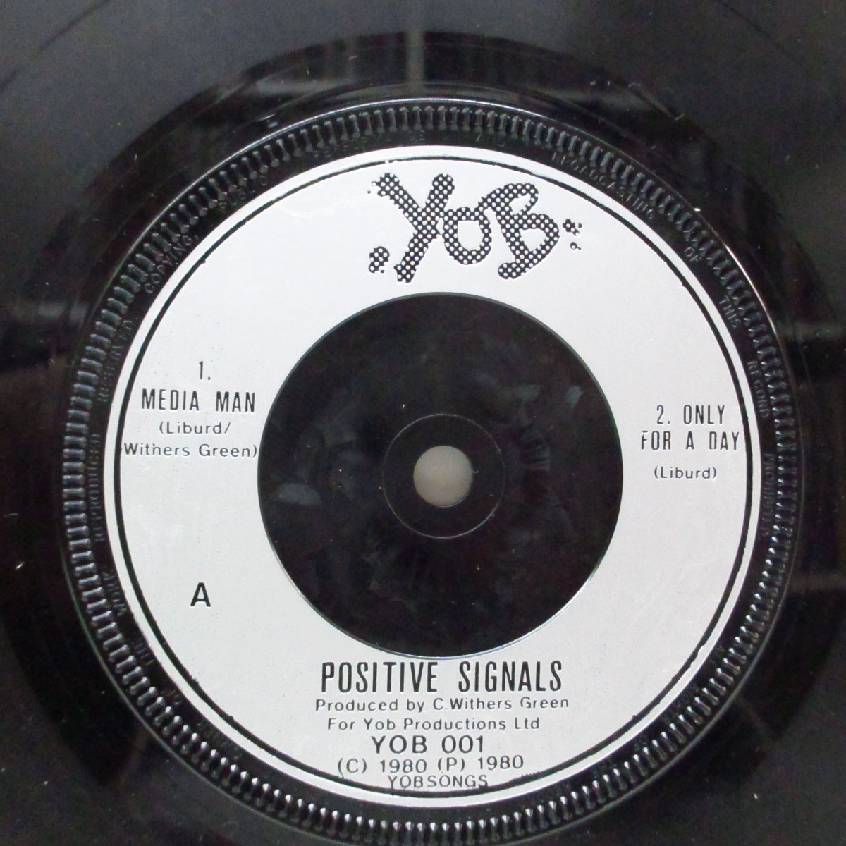POSITIVE SIGNALS / STRAND, THE (ポジティブ・シグナルズ / ザ ・ストランド) - Split (UK オリジナル 7"/マットソフト紙二つ折りジャケ) 近年稀な美品 !