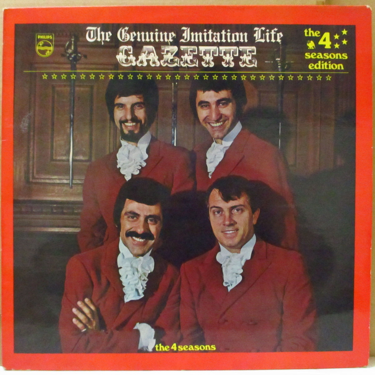 FOUR SEASONS (フォー・シーズンズ) - The Genuine Imitation Life Gazette (UK '69 オリジナル・ステレオ LP /両面コーティング・ジャケ)ソフトサイケPOP調コンセプト・アルバム!