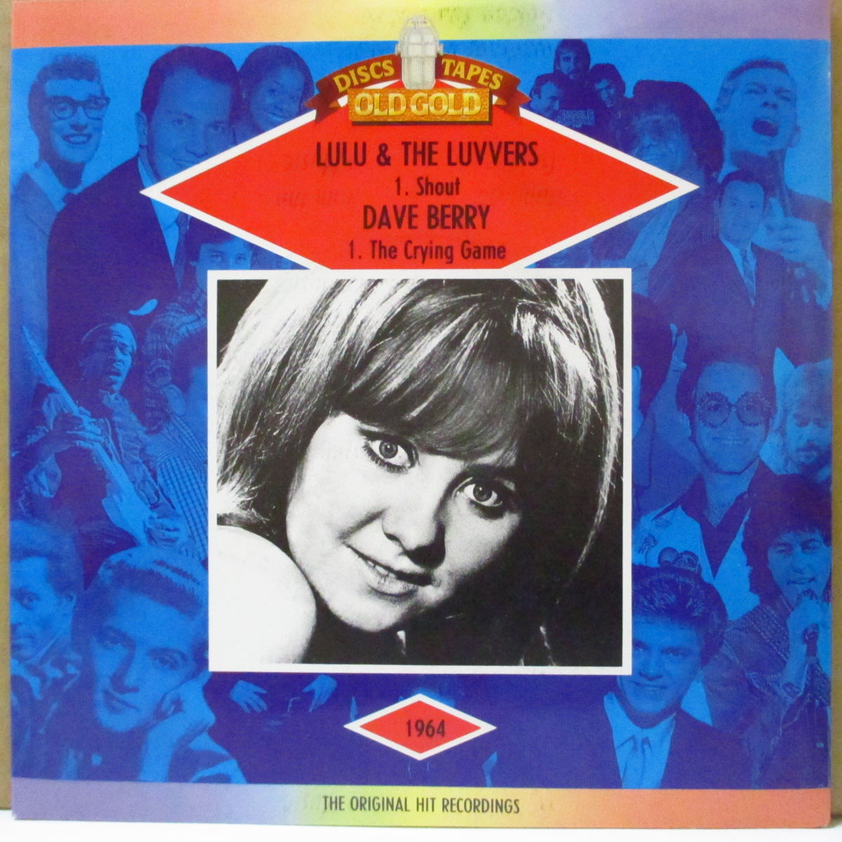 LULU & THE LUVERS / DAVE BERRY (ルル & ザ・ラヴァーズ / デイヴ・ベリー) - Shout / The Crying Game (UK '84 ジャケ付きカップリング再発 7インチ)