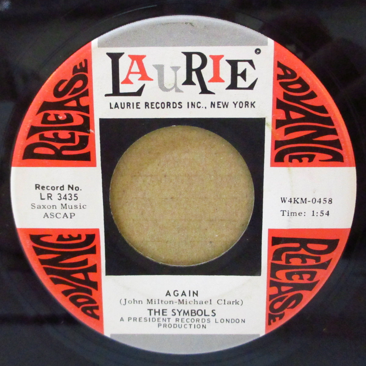 SYMBOLS (シンボルズ) - The Best Part Of Breaking Up (US '68 プロモ 7インチ)