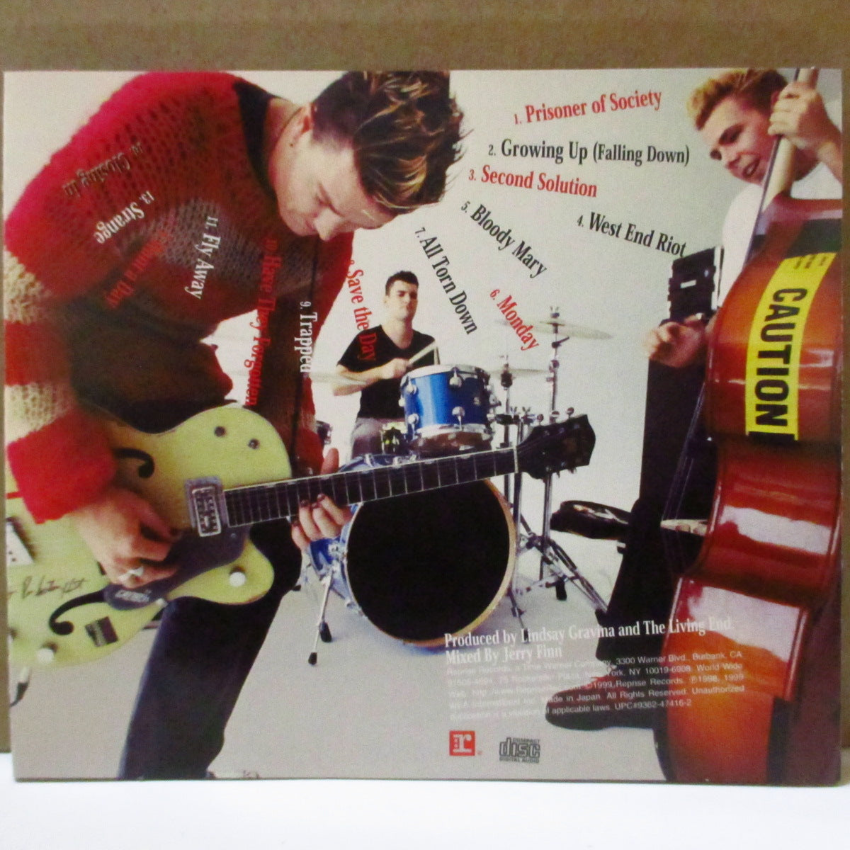 LIVING END (リヴィング・エンド) - The Living End (Japan オリジナル CD+帯) '99年1stアルバム