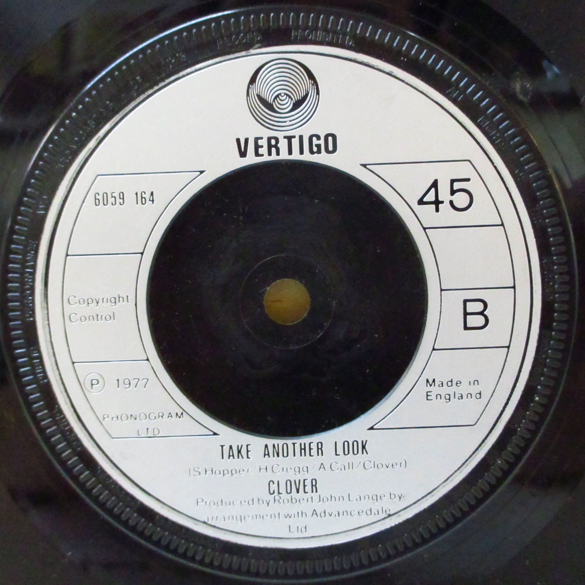 CLOVER (クローヴァー) - I Lie Awake - And Dream Of You (UK '77 オリジナル 7インチ)