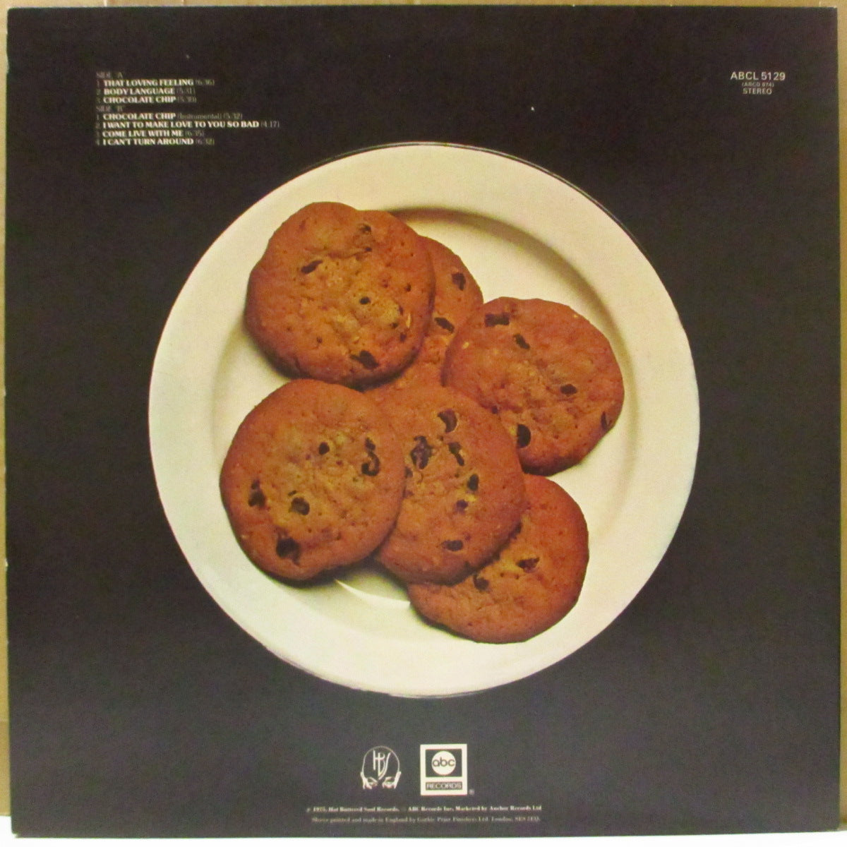 ISAAC HAYES (アイザック・ヘイズ) - Chocolate Chip (UK '75 オリジナル・ステレオ LP/見開きジャケ)R&Bチャート1位名作!