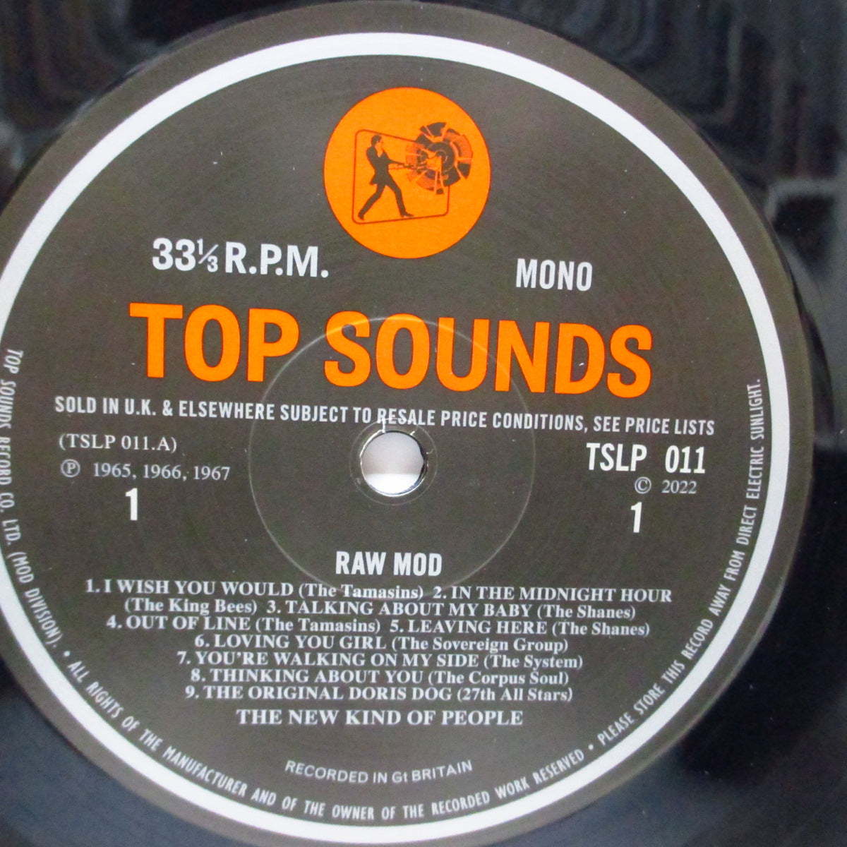 V.A. (未発表アセテート&プライベートプレス・コンピ!) - Raw Mod : The New Kind Of People 1965 • 1968 (UK 限定180g「モノラル」LP/表面コーティング折り返しジャケ)