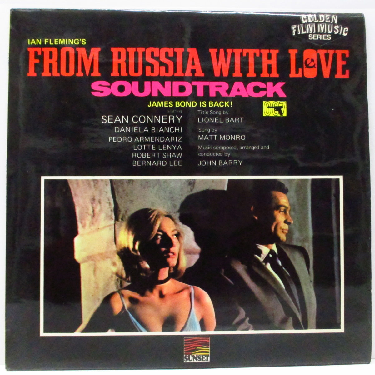 O.S.T. (映画『007 ロシアより愛をこめて』サントラ盤!) - 007 / From Russia With Love (UK 70's 再発 ステレオ LP+別デザイン表面コーティングジャケ/SLS50291)